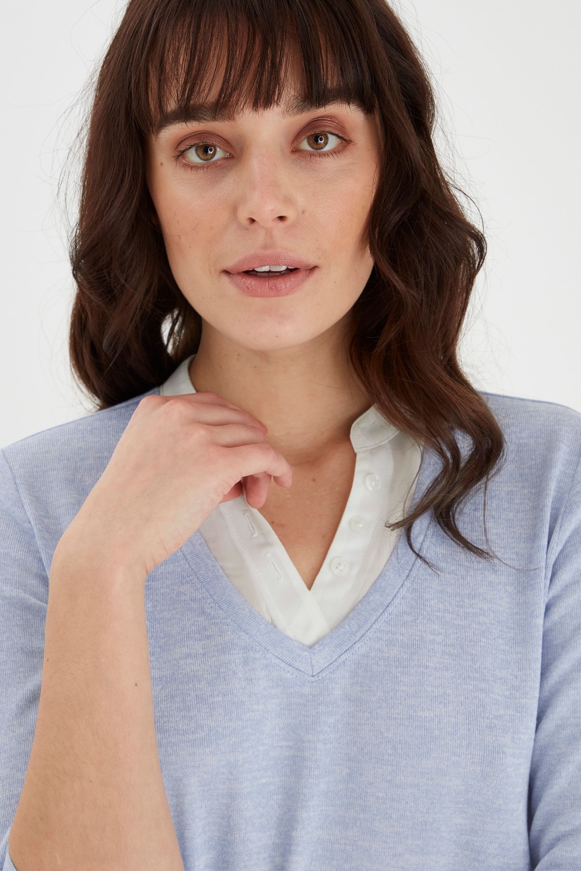 fransa Longpullover »Pullover FRVerexan«