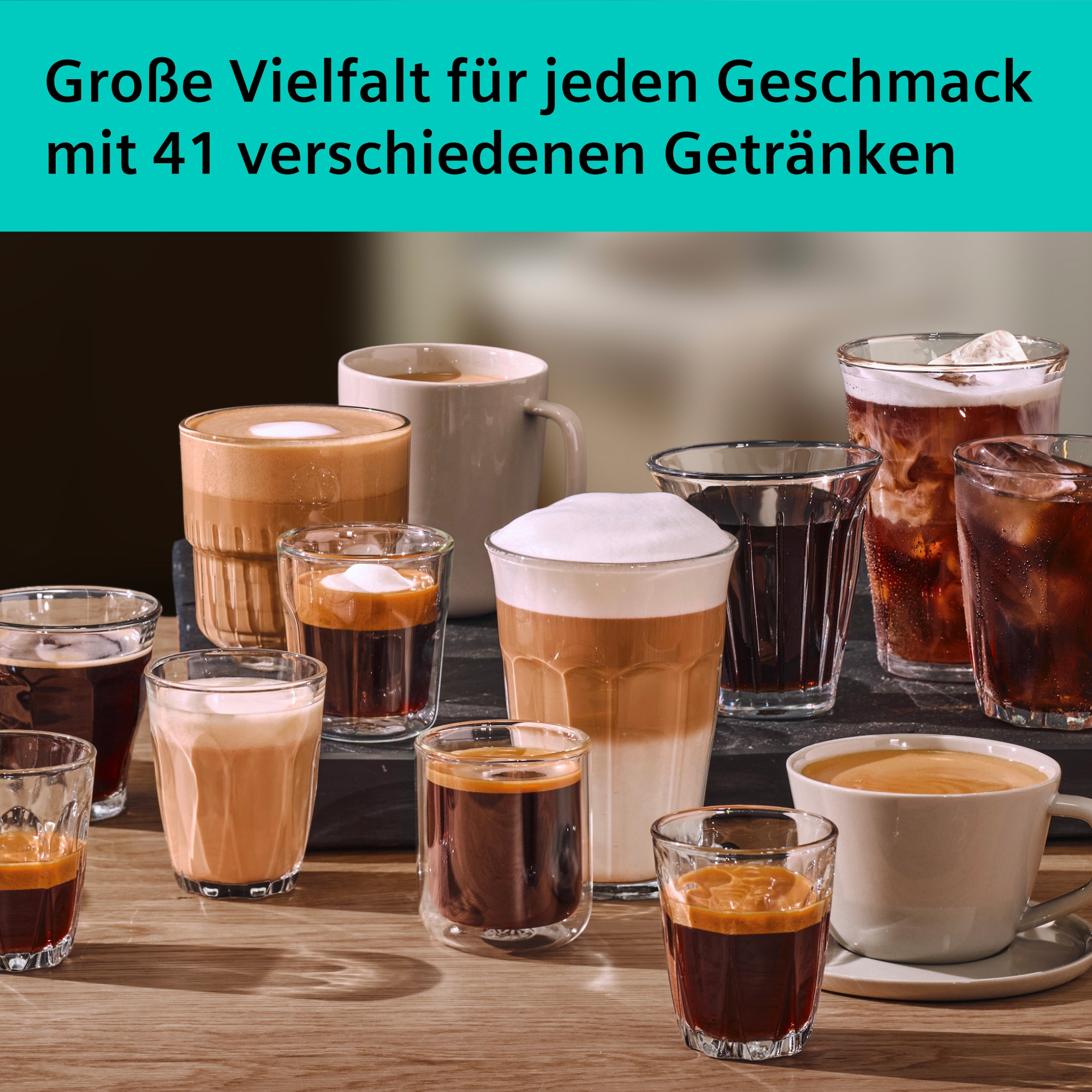 SIEMENS Kaffeevollautomat »EQ700 TP725ET7, inkl. Thermo-Kaffeebecher, XL-Getränke, 20 Favoriten« farbiges Full-Touch-Display, Doppeltassenfunktion, sehr leise, silber