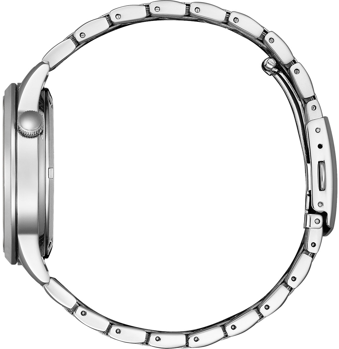 Citizen Automatikuhr, Armbanduhr, Herrenuhr, Damenuhr, offene Unruh, Edelstahlarmband