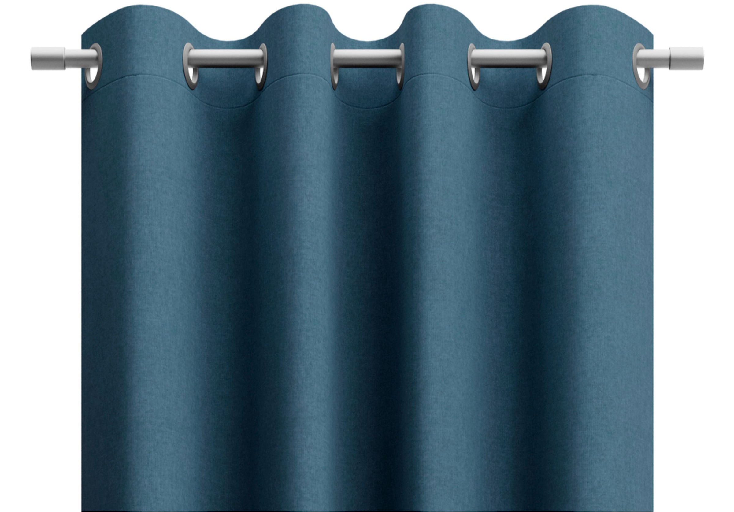 Neutex for you! Vorhang »BELMONDO« Ösen 1 Stk. tlg. Uni mit samtiger Oberfläche, nach Maß