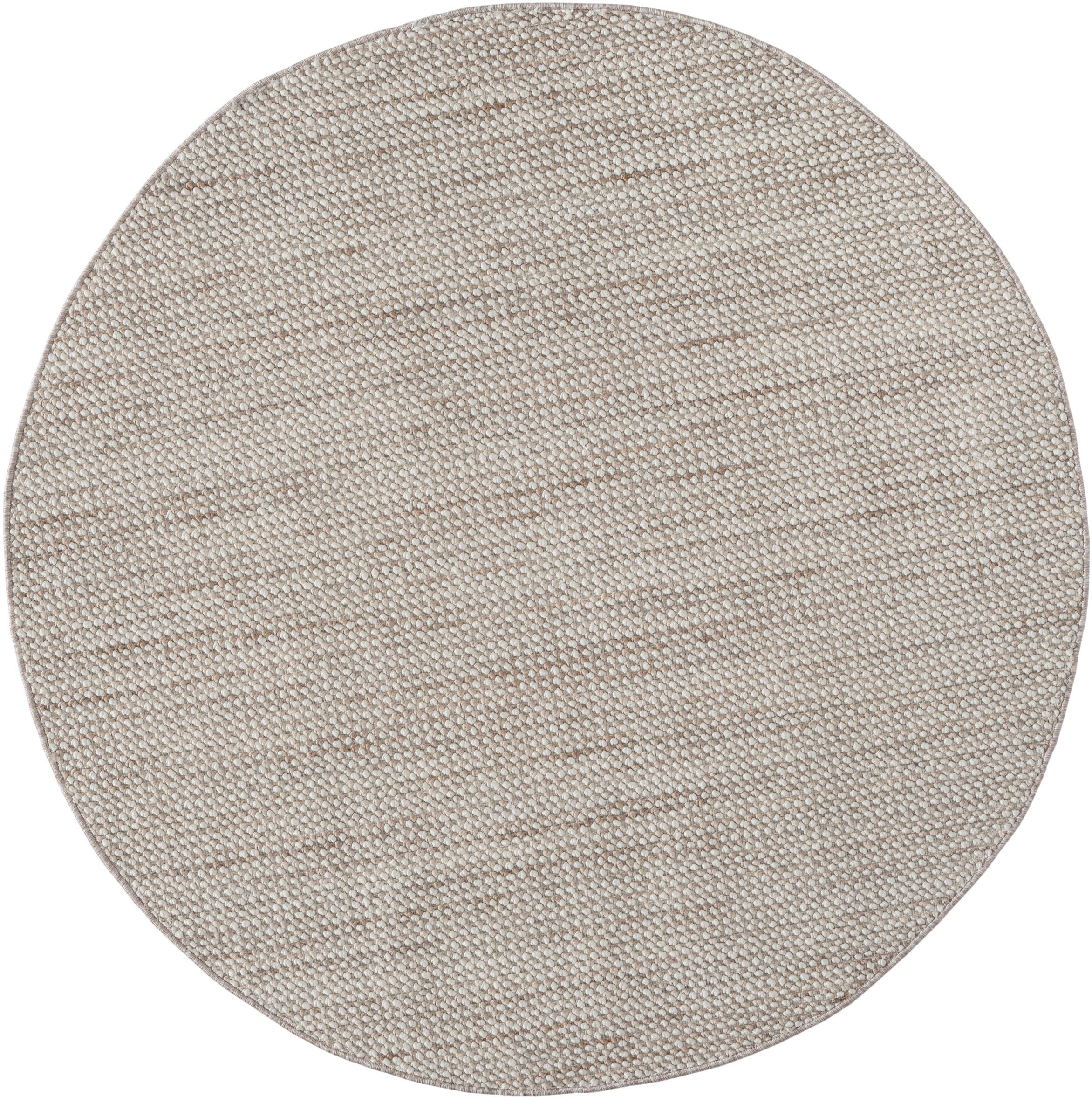 OTTO home Teppich »Vals« rund 7 mm Höhe Uni Farben, meliert, Sisal-Optik, auch in rechteckig erhältlich