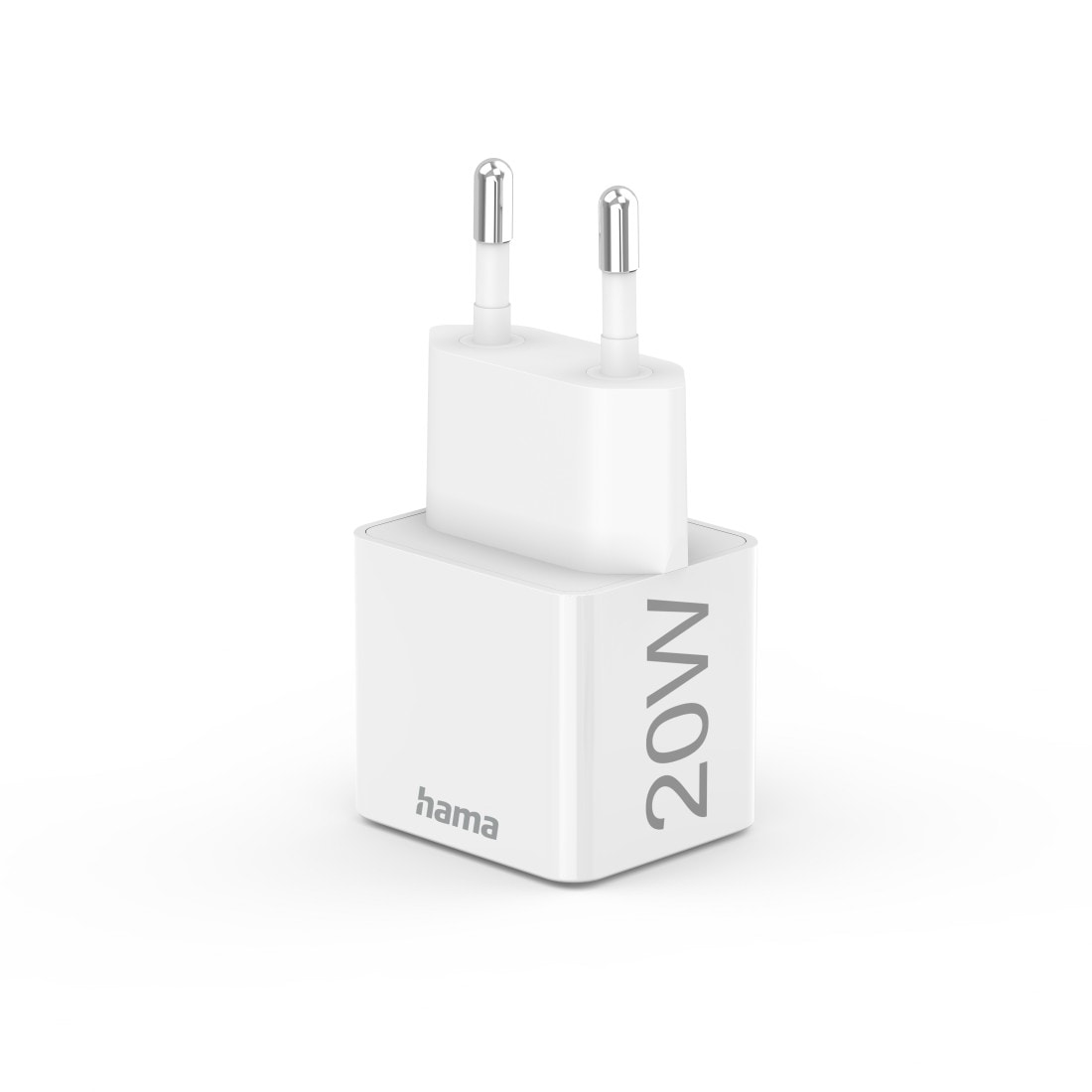 Hama USB-Ladegerät »Mini Ladegerät Smartphone, Power Delivery (PD)/Qualcomm®, 20 W, Weiß«, (1 St.)