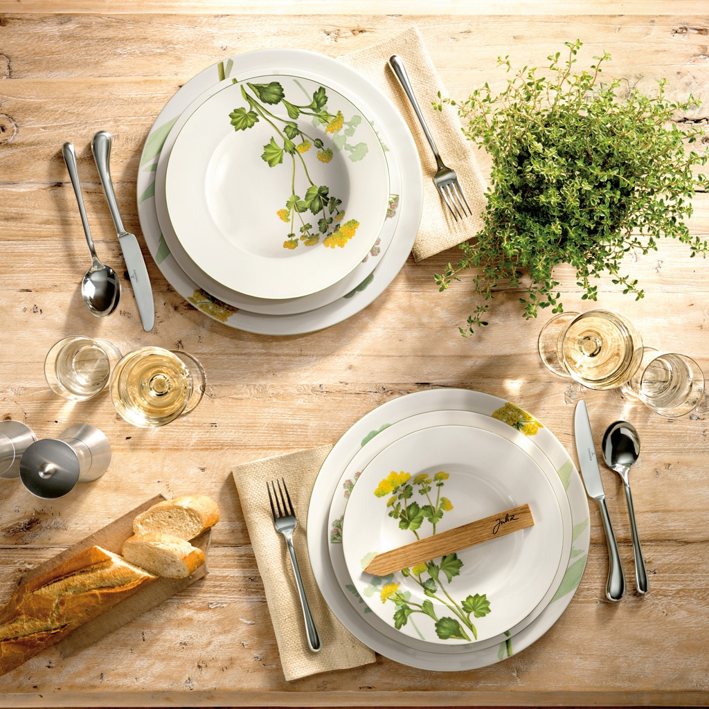 Villeroy & Boch Tafelgabel »Tafelgabel Udine 209 mm 6er Set silber« Spülmaschinenfest