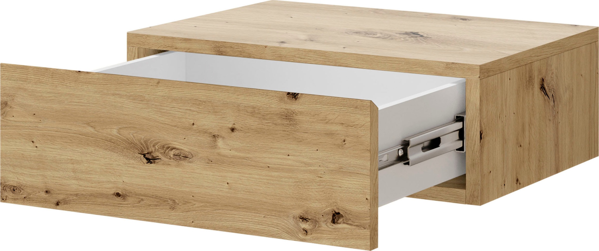 Schlafkontor Nachtkommode »Tajo«, mit Schublade, Nachtkonsole für Wandmontage