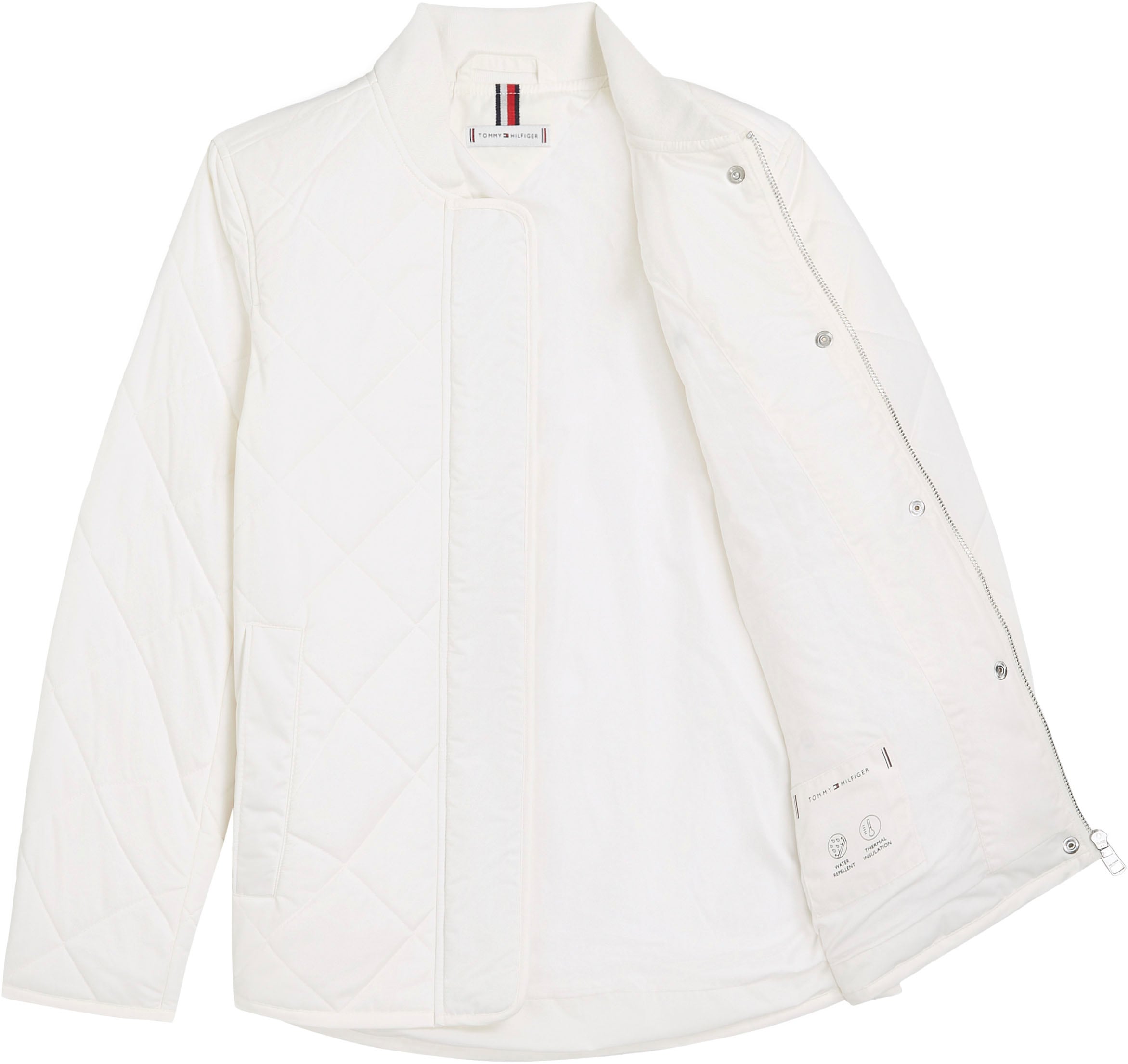 Tommy Hilfiger Steppjacke »LW QUILTED BOMBER JACKET«, mit leichter Wattierung