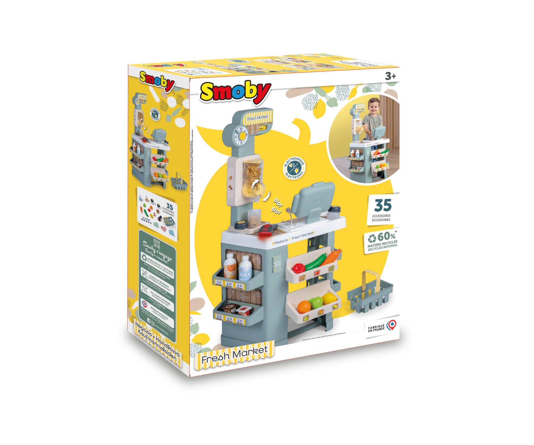 Smoby Kaufladen »Supermarkt Natur & Fresh Market«