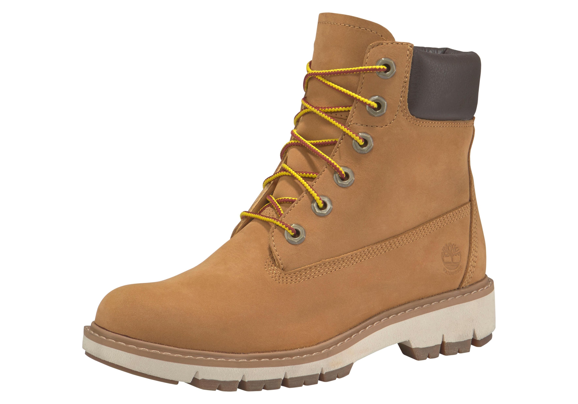Timberland Schnürboots »Lucia Way 6 Inch Waterproof Boot«, Winterstiefel, Schnürstiefel, Winterschuhe, wasserdicht
