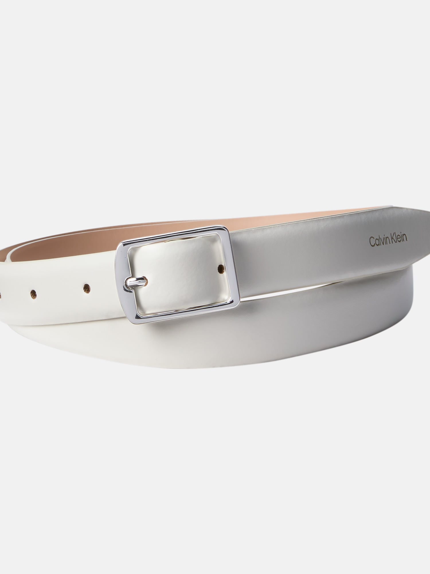 Calvin Klein Jeans Ledergürtel »CLASSIC SQUARE BUCKLE BELT 20MM«, Größenverstellbar