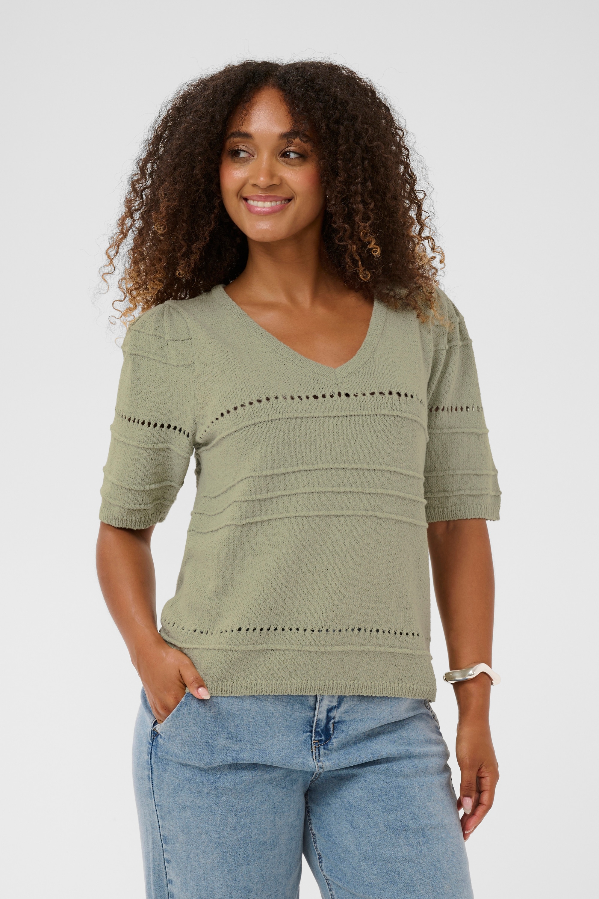 Cream Strickpullover »Damen Strickpullover CRPoppi«