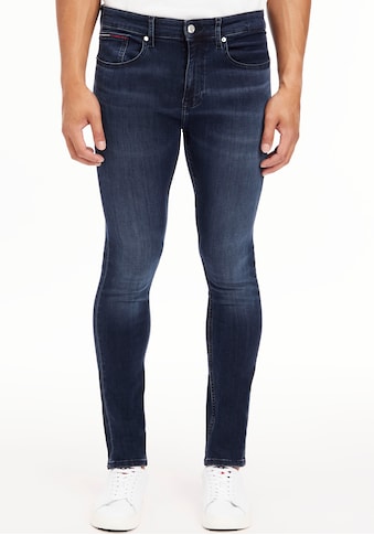 Tommy Jeans Slim-fit-Jeans »AUSTIN SLIM TPRD«, mit Lederbadge kaufen