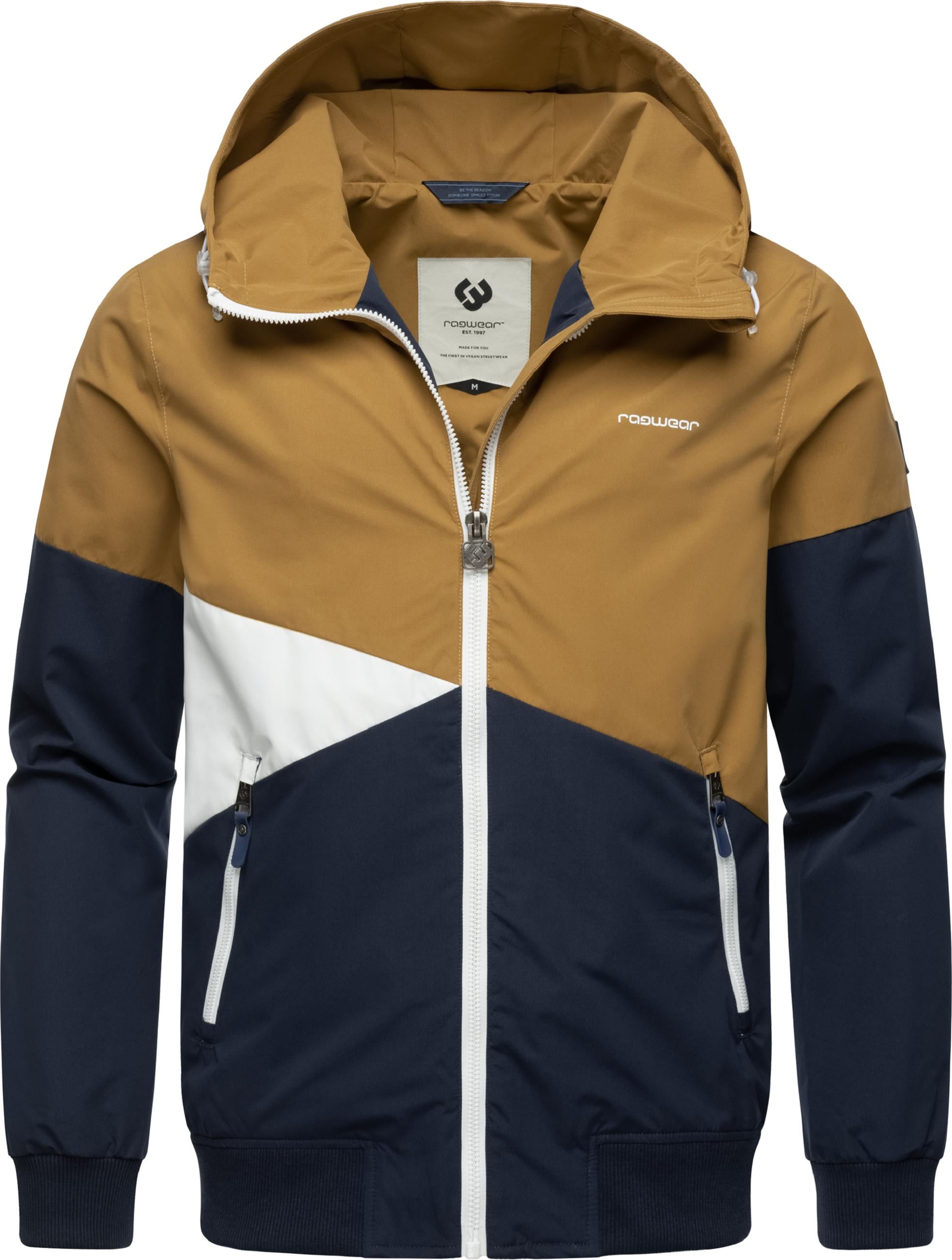 Ragwear Outdoorjacke »Outdoorjacke Renad«, mit Kapuze, Ultraleichte wasserdichte Herren Übergangsjacke mit Kapuze