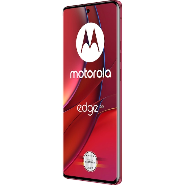 Motorola Smartphone »Edge 40«, eclipse black, 16,63 cm/6,55 Zoll, 256 GB  Speicherplatz, 50 MP Kamera ➥ 3 Jahre XXL Garantie | UNIVERSAL