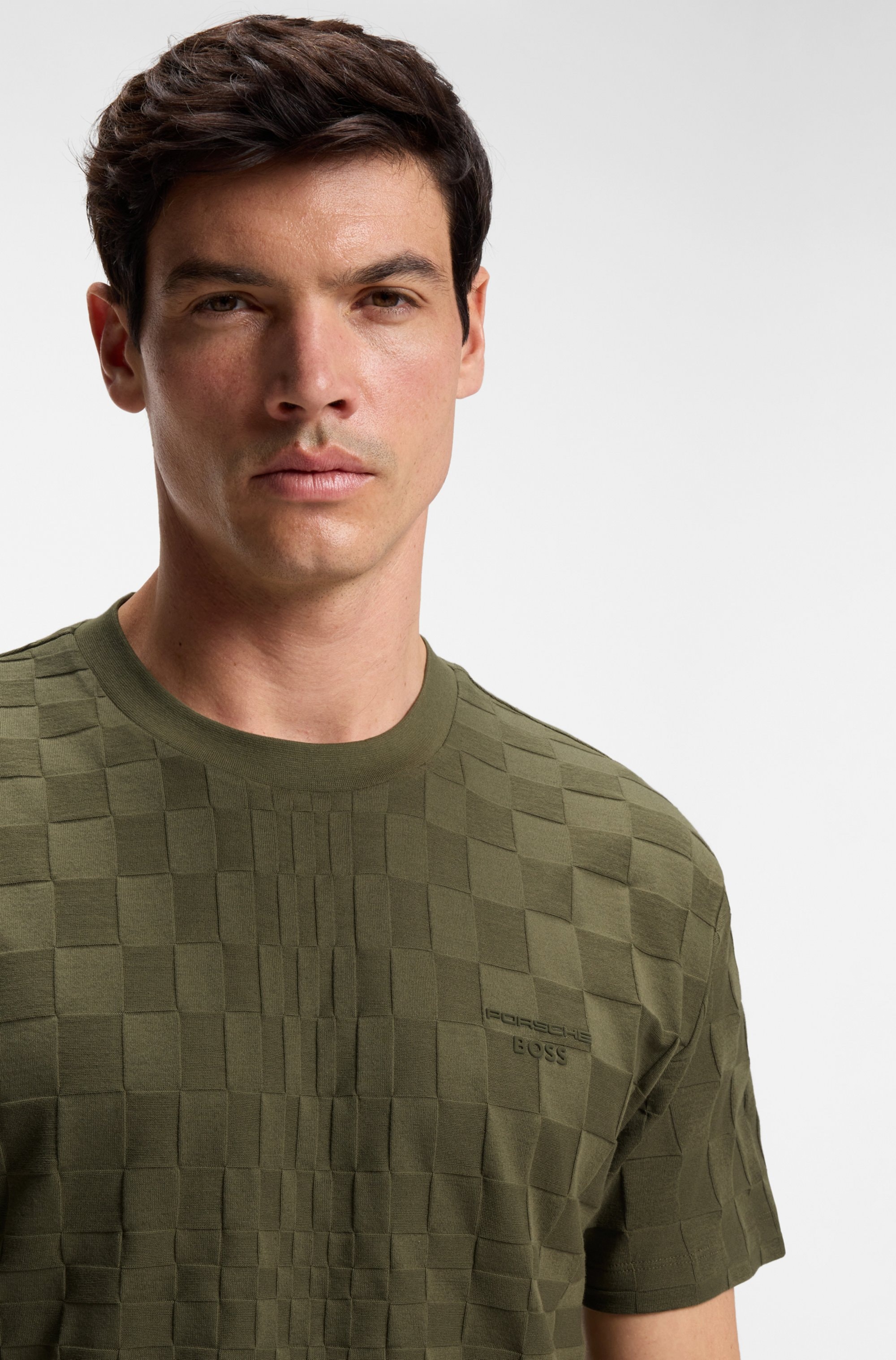 BOSS GREEN T-Shirt »Porsche Spirit 70 Capsule Collection« Premium Herrenmode Limited