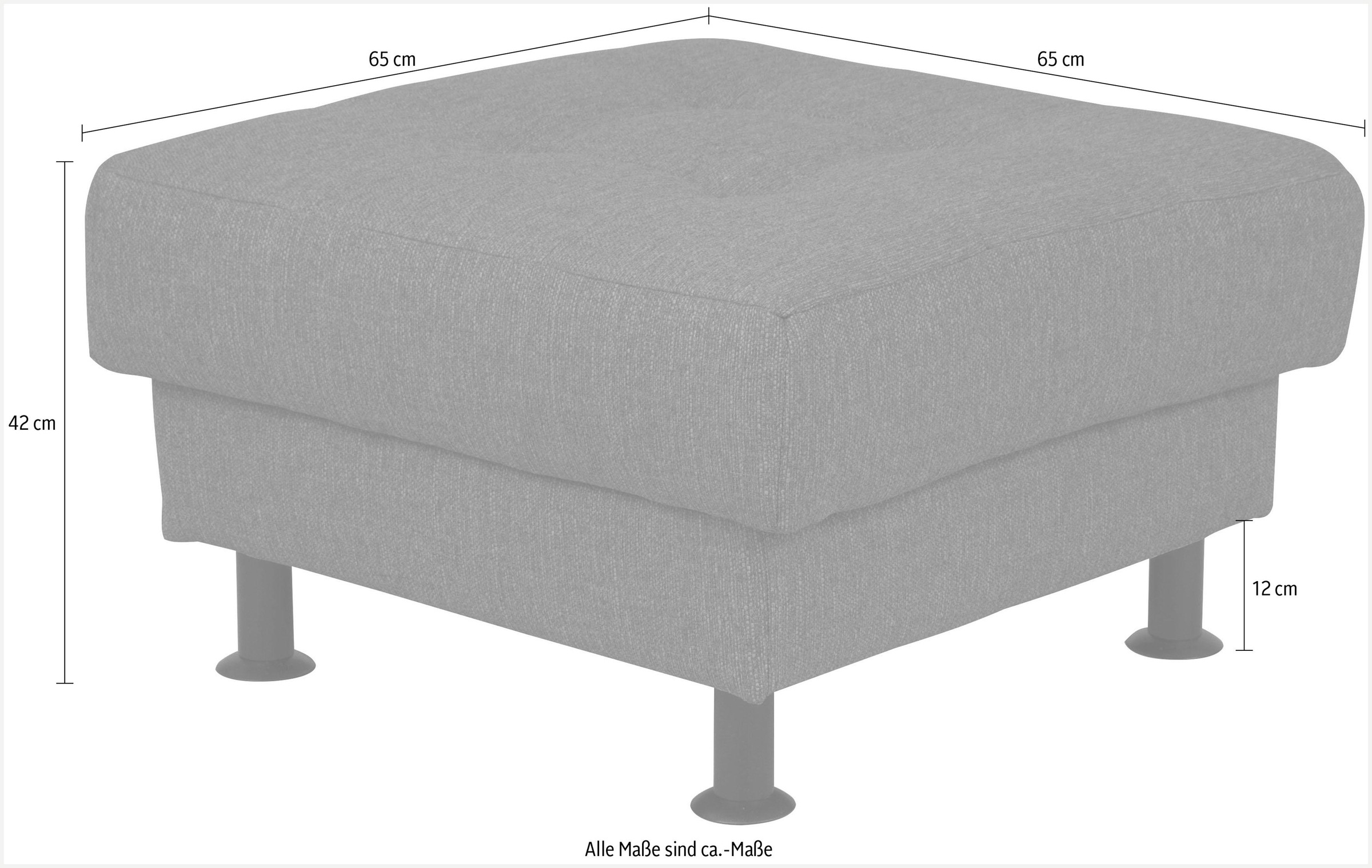 INOSIGN Polsterhocker »Bengo«, passend zu »Bengo«-Sofa