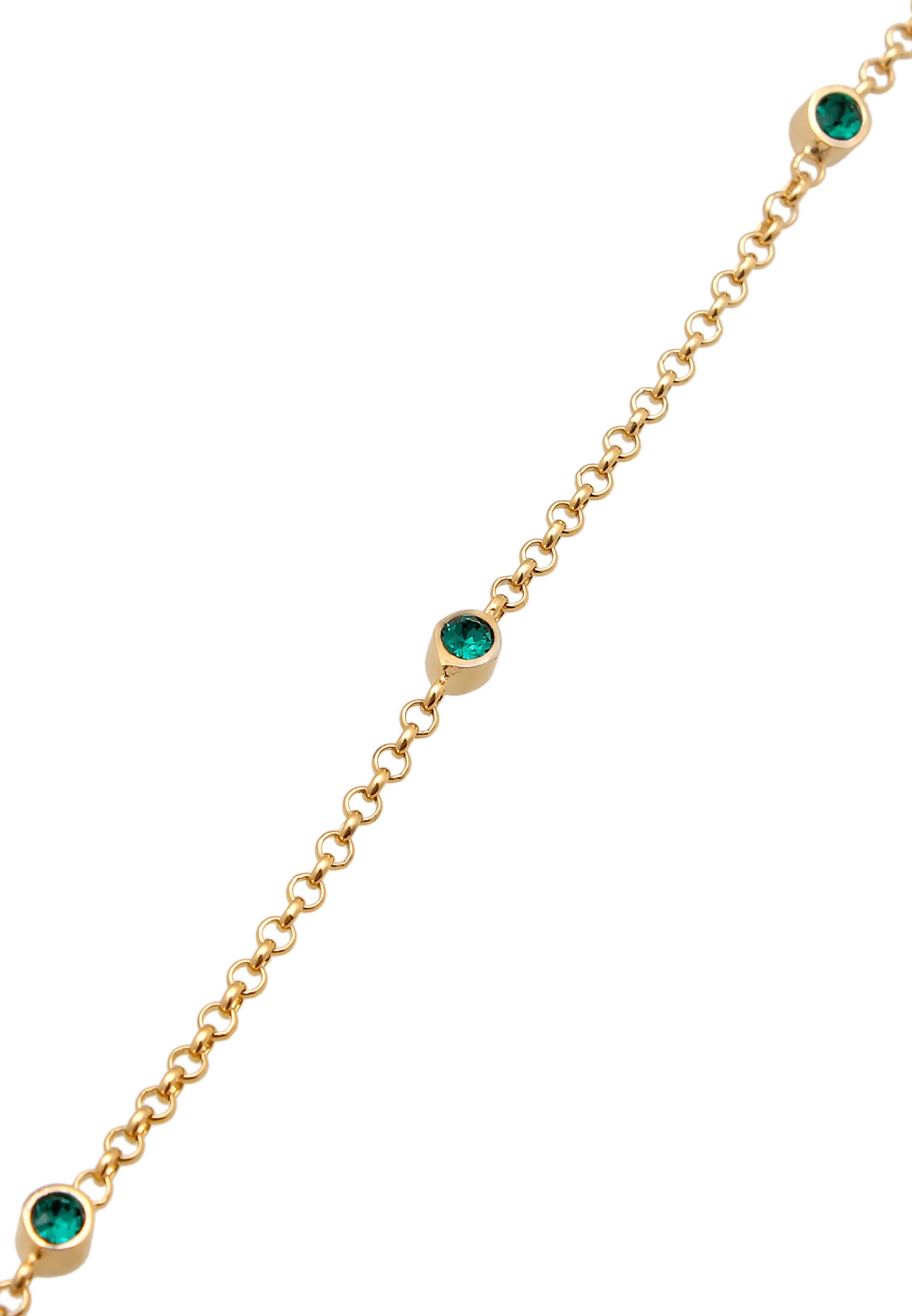 Elli Armkette »Armband Kristalle Eleganz Basic 925 Silber«