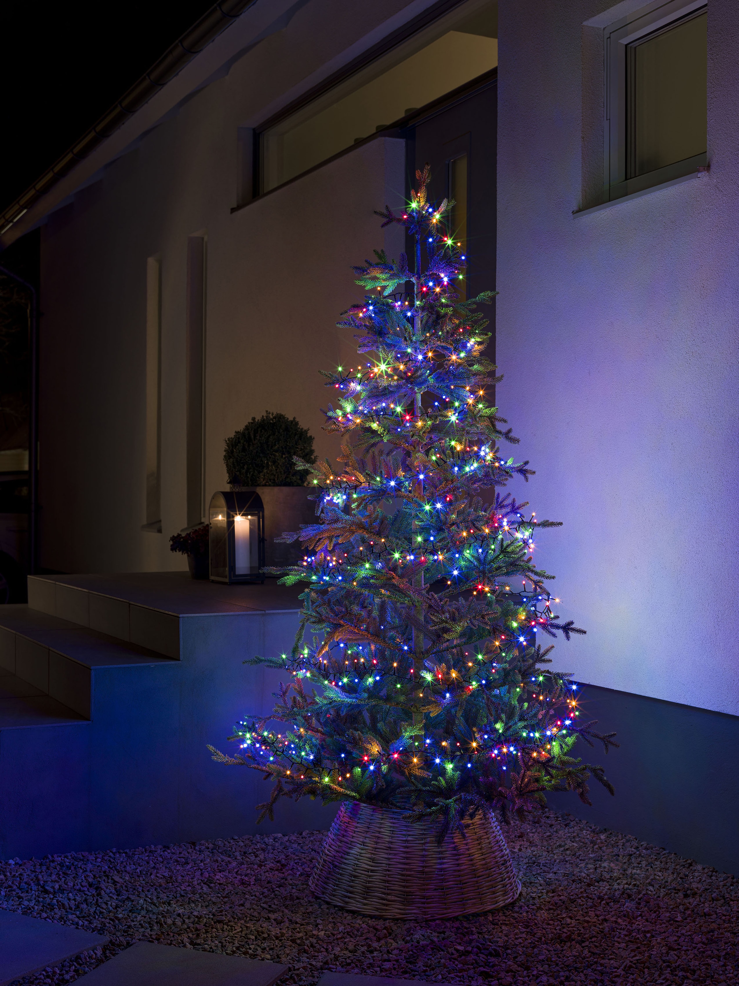Dioden »Weihnachtsdeko bunte bequem Micro LED KONSTSMIDE 600 aussen«, Compactlights, LED-Lichterkette 600 kaufen St.-flammig,