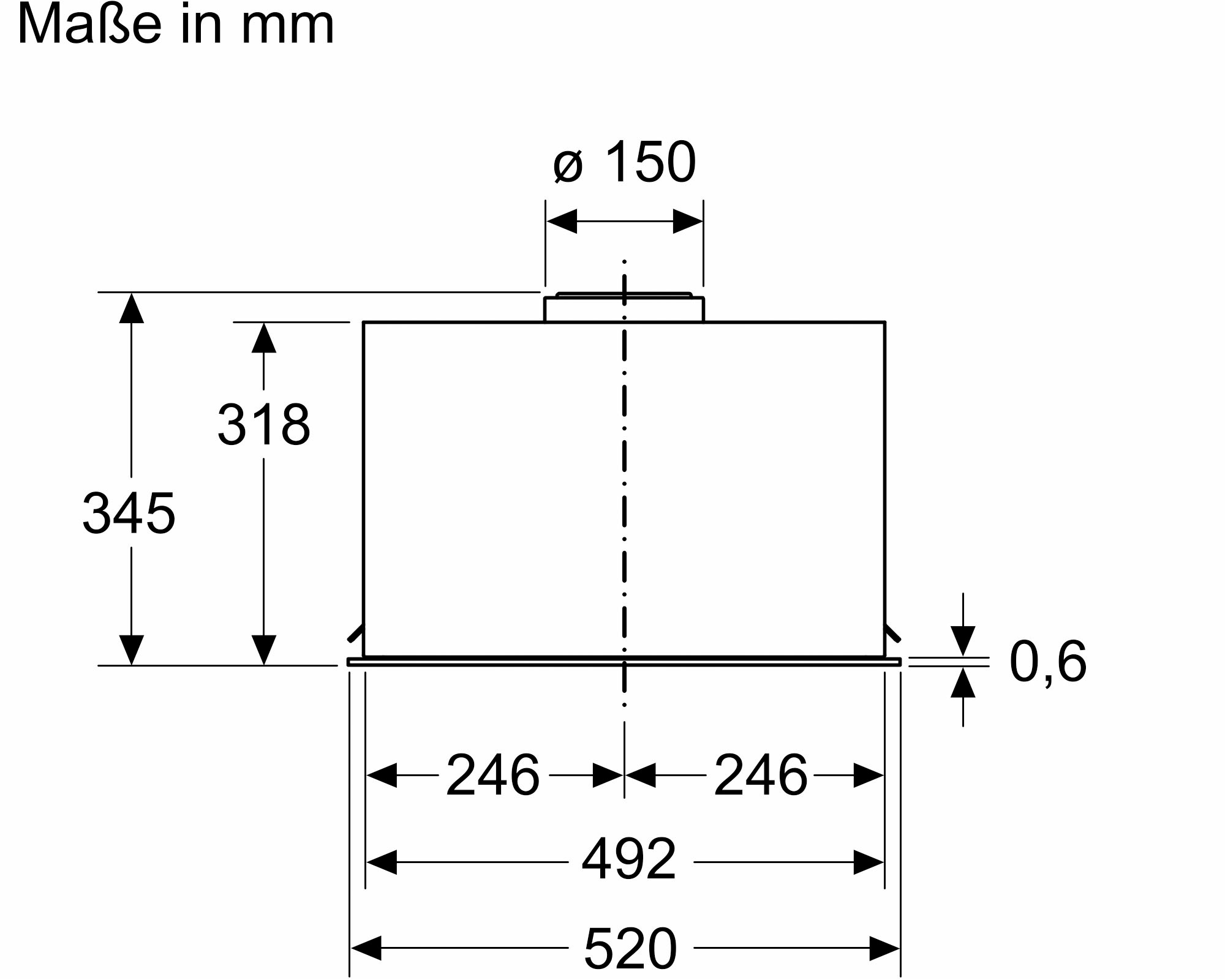 SIEMENS Lüfterbaustein »LB56NAC50« Serie iQ500
