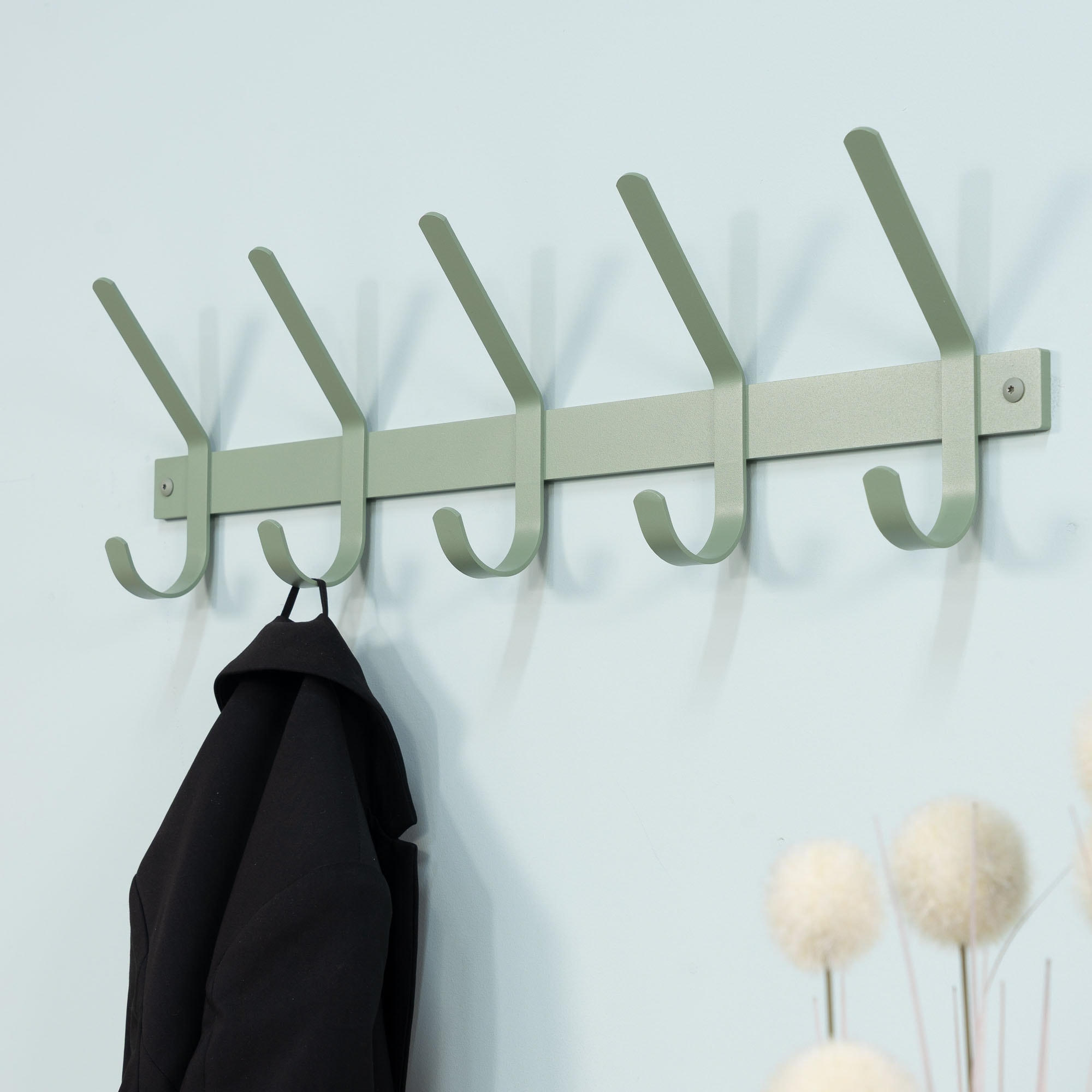 Spinder Design Garderobenhaken Metall, Breite 70 cm