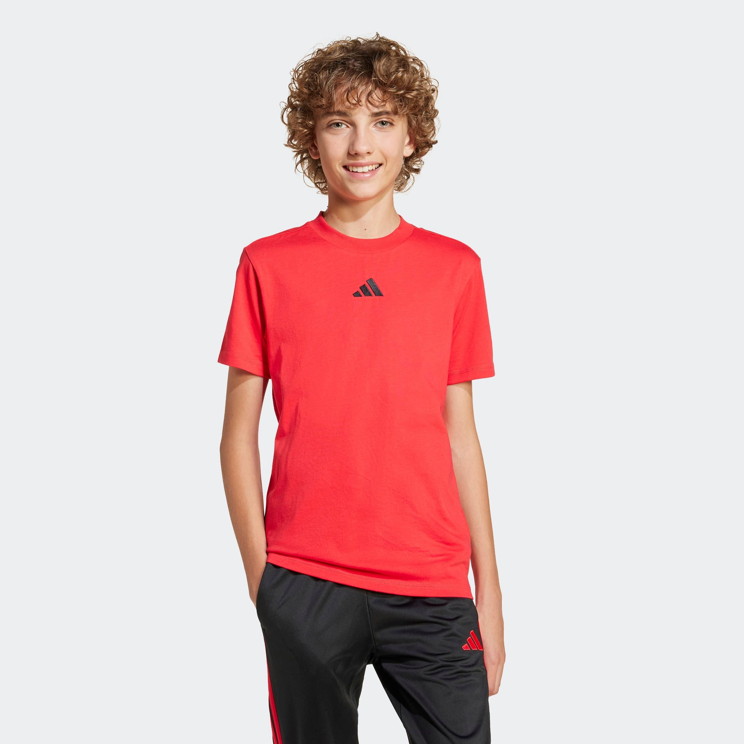 adidas Sportswear T-Shirt »ESSENTIALS KIDS« für Kinder, mit Rundhalsausschnitt, ohne Verschluss