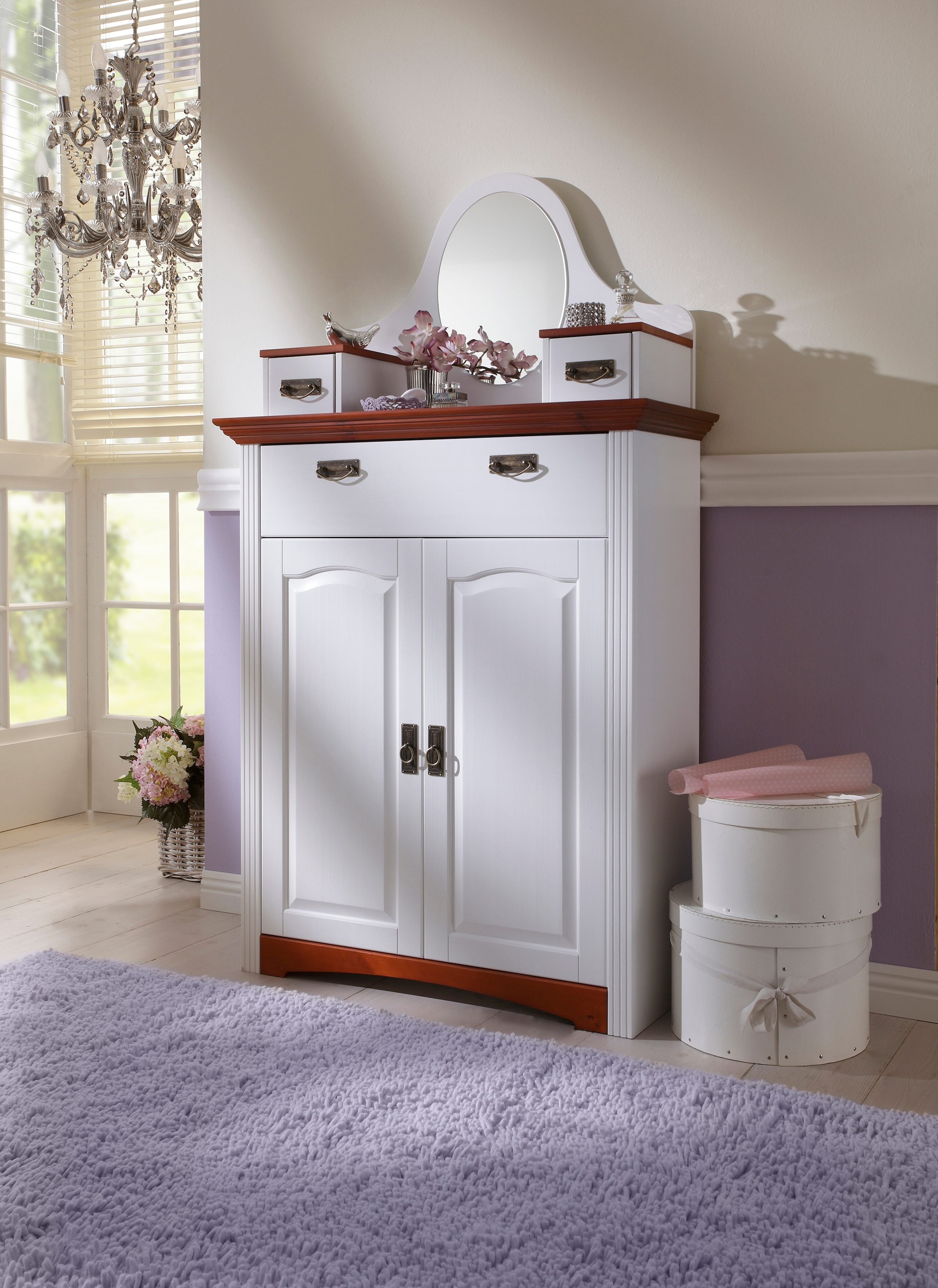 Home affaire Kombikommode »Konrad«, Breite 94 cm, aus massiver, FSC®-zertifizierter Kiefer
