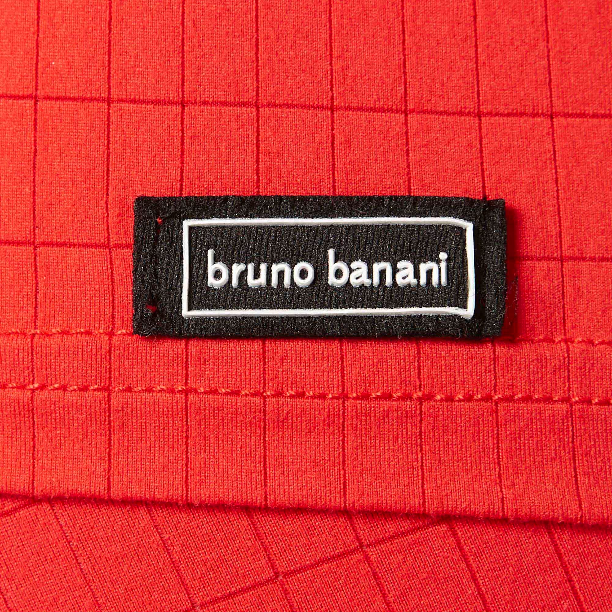 Bruno Banani Rundhalsshirt »CHECK LINE 2.0« hüftbedeckend, elastisch