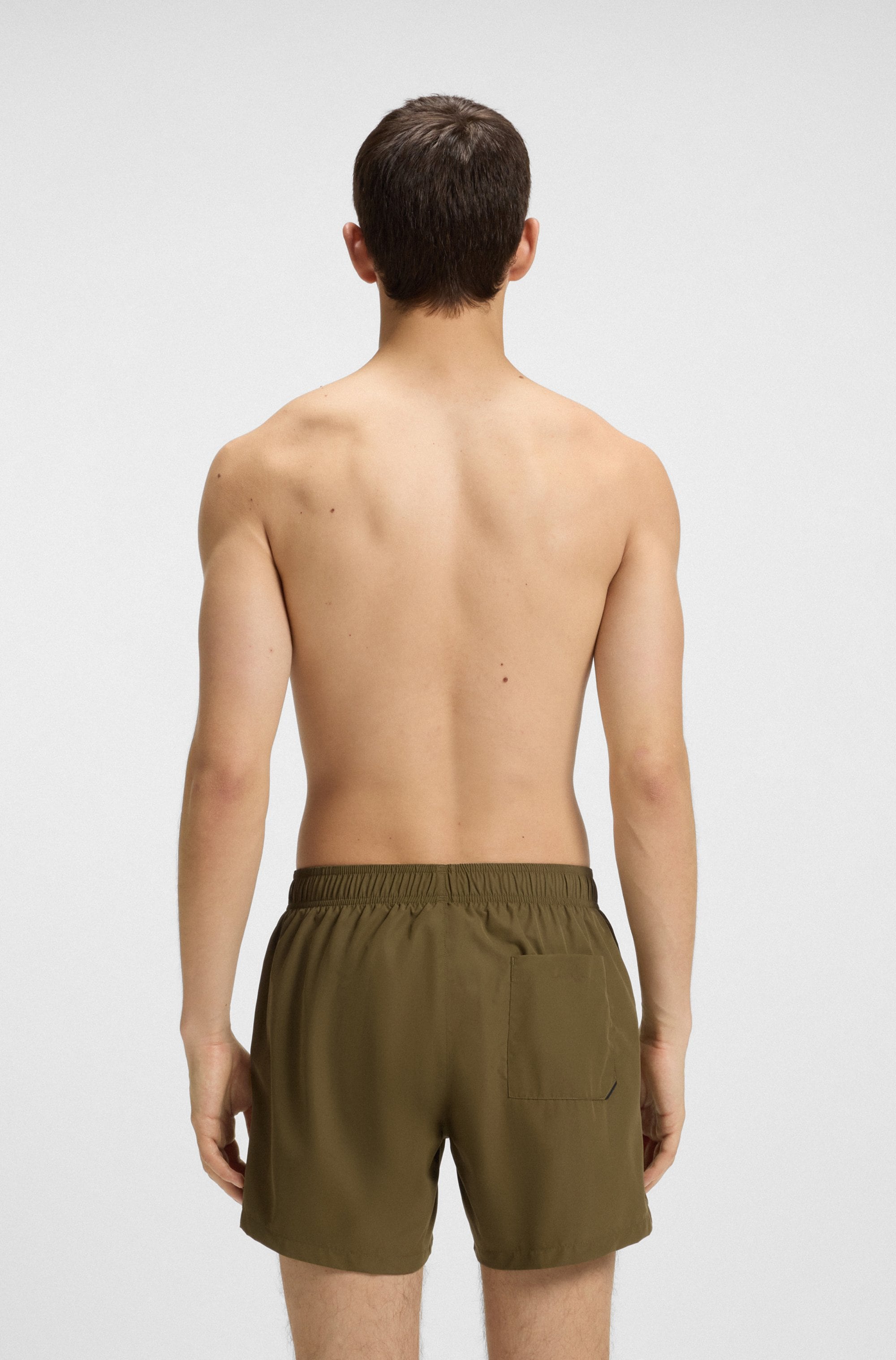 HUGO Underwear Badeshorts »ABAS« seitlich mit großem HUGO Logo-Print