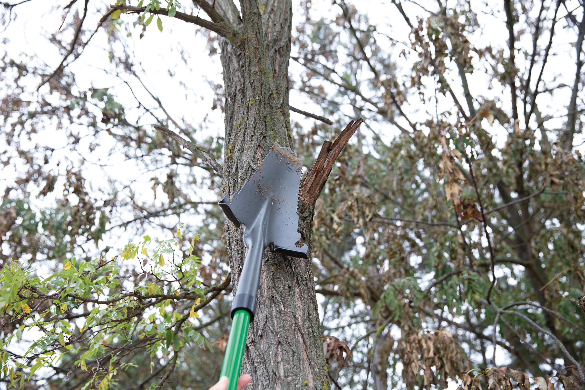 MediaShop Spaten »Rayzer Shovel«, der ultimative All-in-One Spaten für Ihren Garten