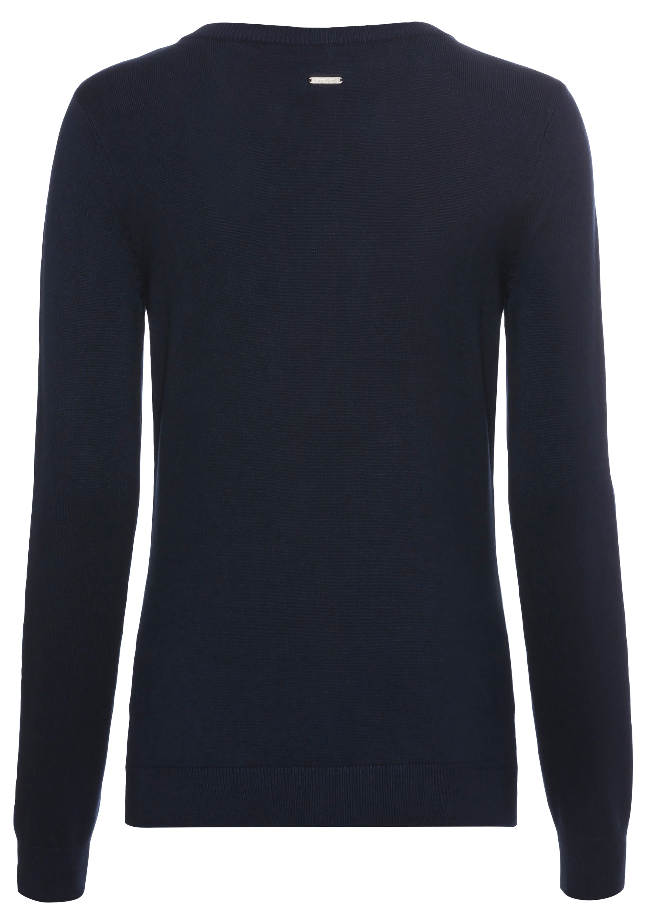 Laura Scott Strickjacke, in Basic Fit mit Rundhals und Knopfleiste