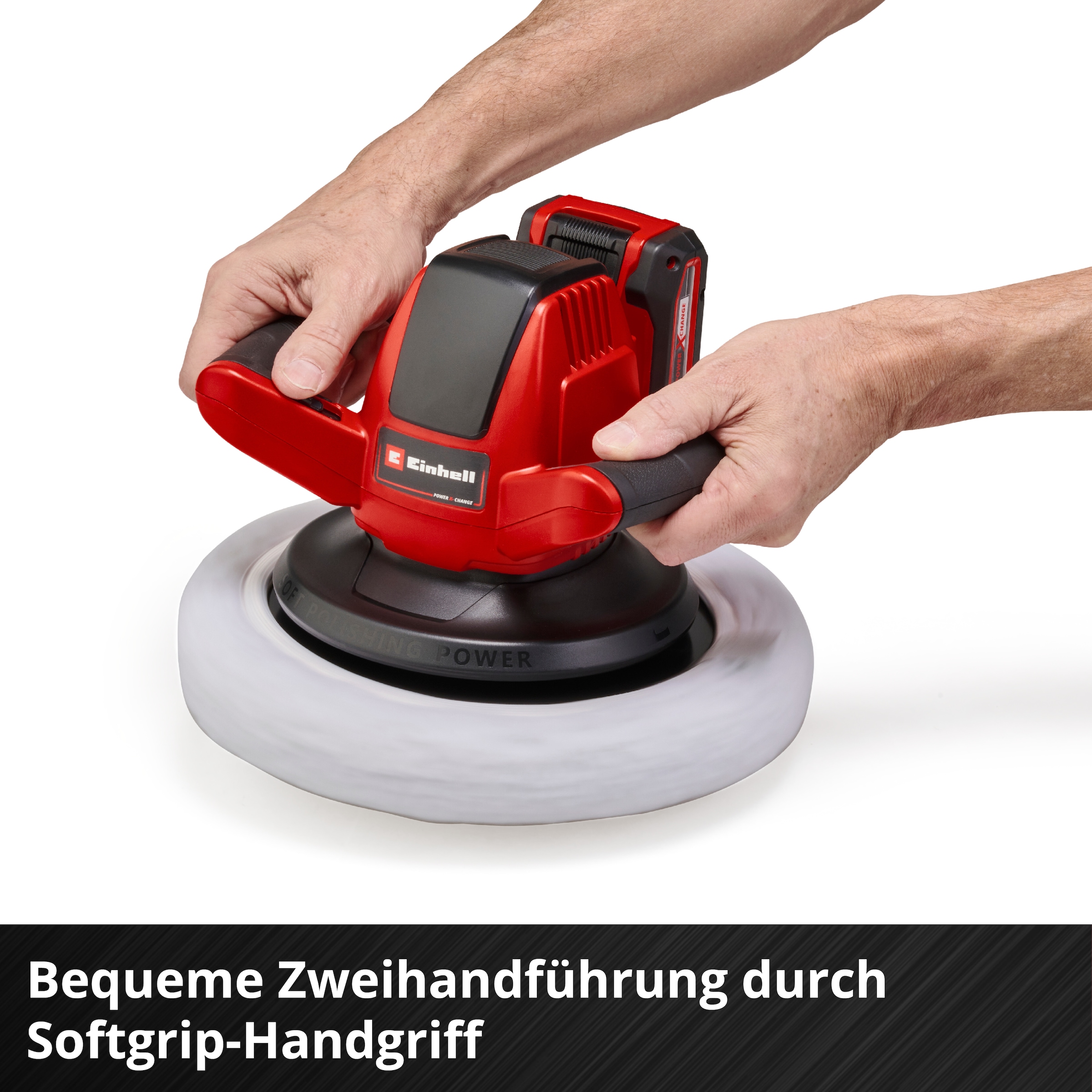 Einhell Akku-Poliermaschine »CE-CB 18/254 Li-Solo« Power X-Change, ohne Akku und Ladegerät