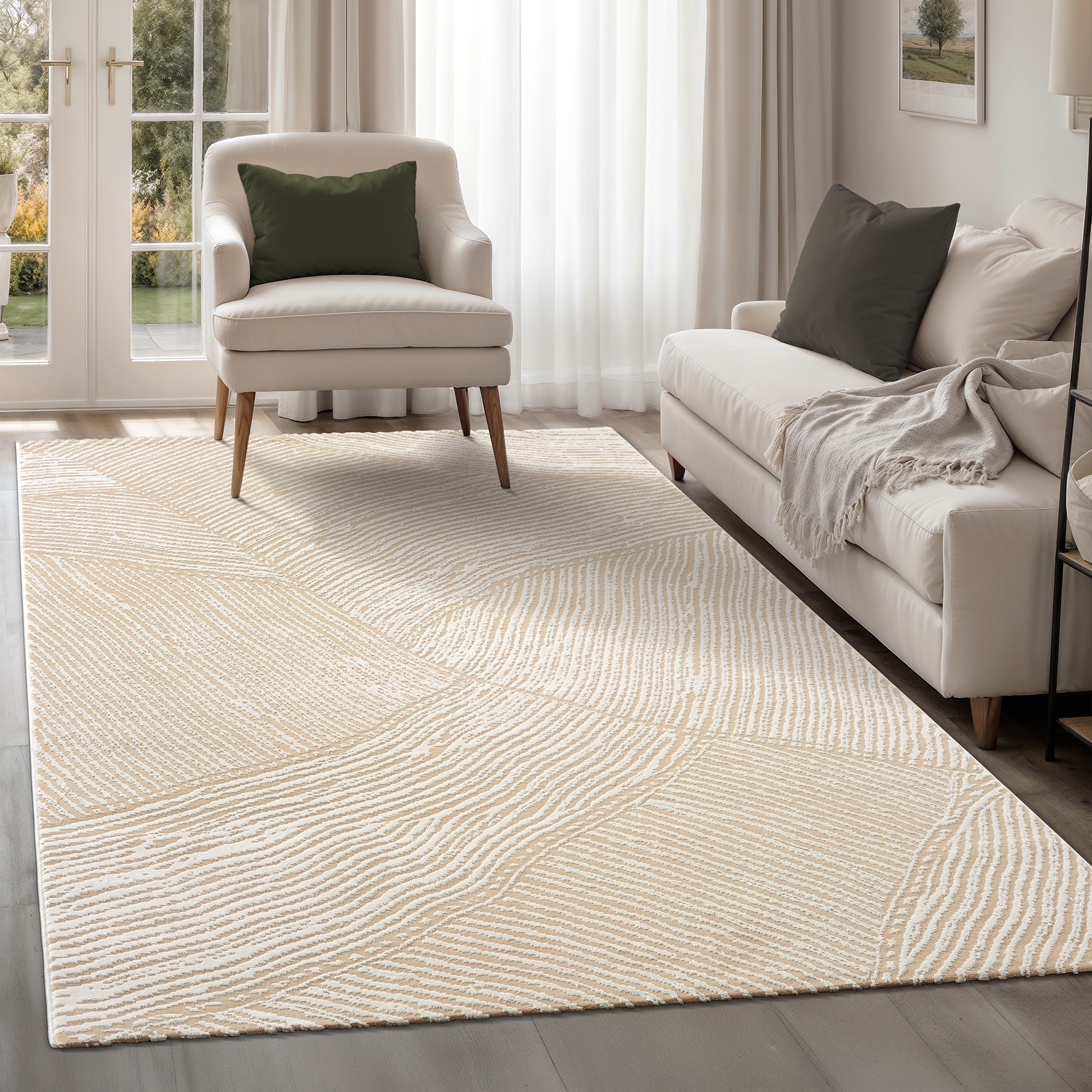 Teppich »Hera 3401«, rechteckig, Kurzflor, modern, Wohnzimmer, Schlafzimmer,...