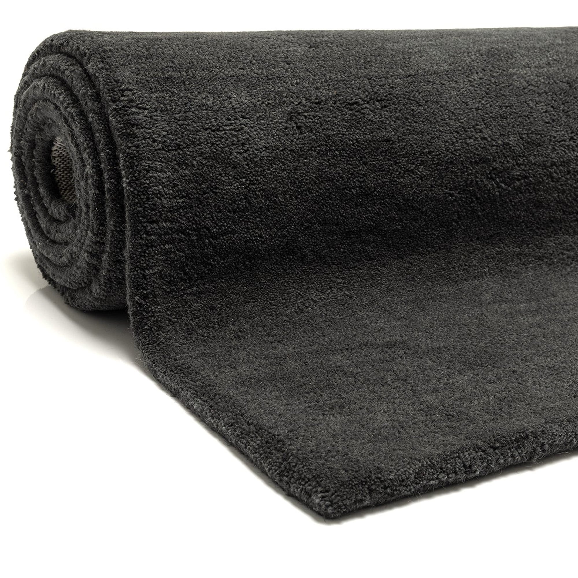 OTTO home Wollteppich »Gabbo Natur, Handgefertigt, Teppich, reine Wolle, meliert« rechteckig 14 mm Höhe reine Wolle, Uni, Wohnzimmer, Schlafzimmer, Esszimmer