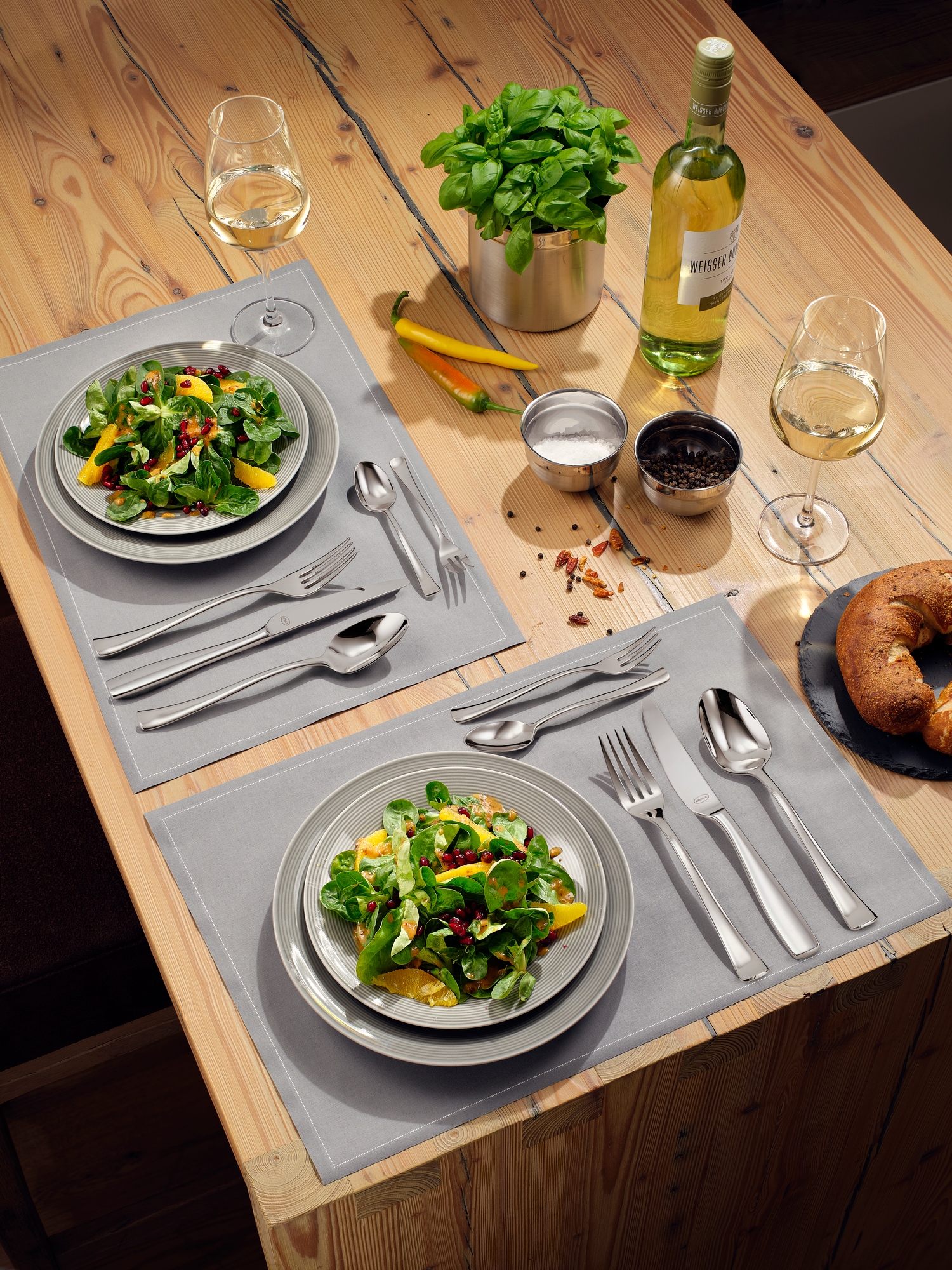 RÖSLE Besteck-Set »FINOS«, (Set, 30 tlg.), inklusive Geschenkkarton