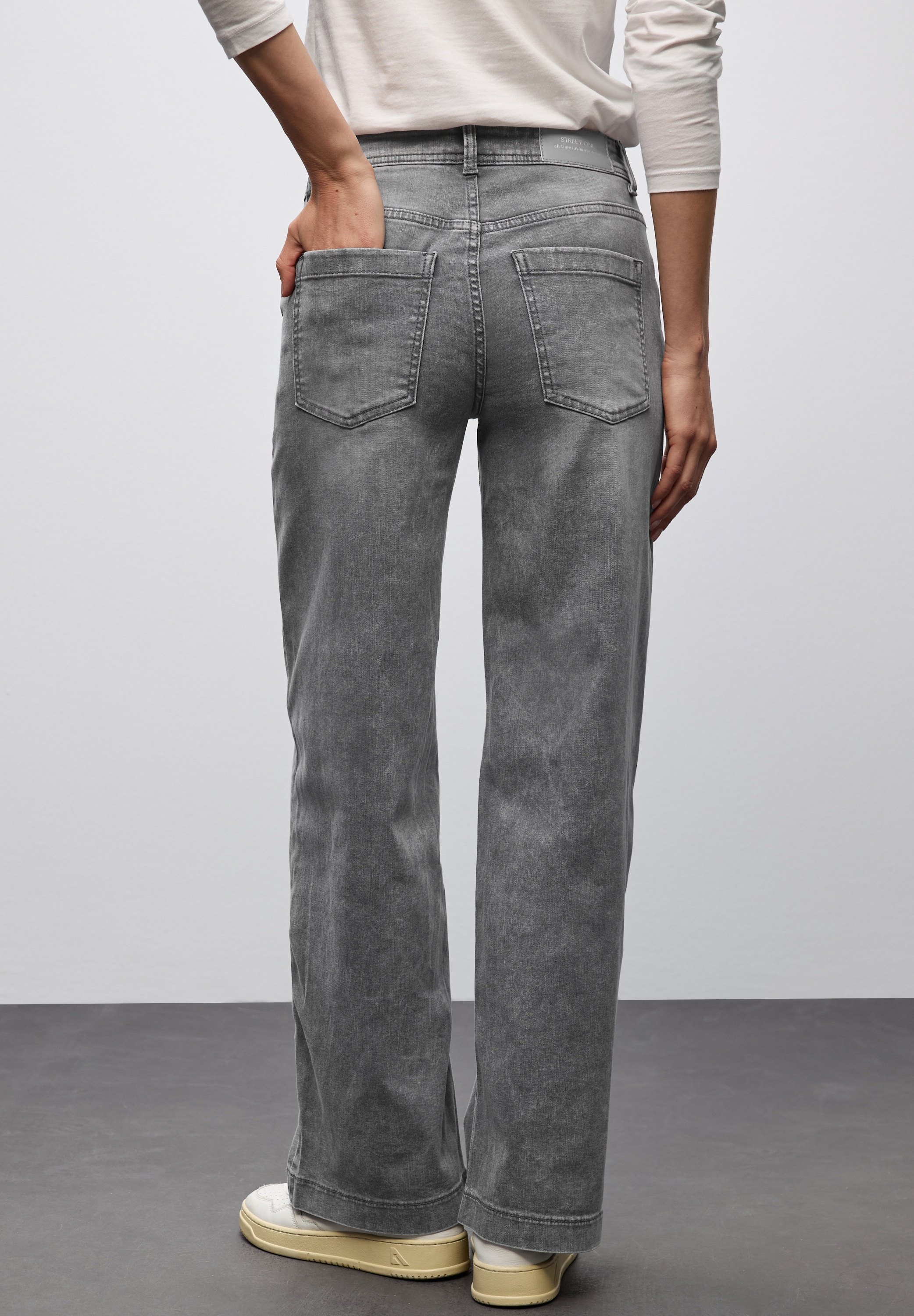 STREET ONE Weite Jeans im Five-Pocket Style