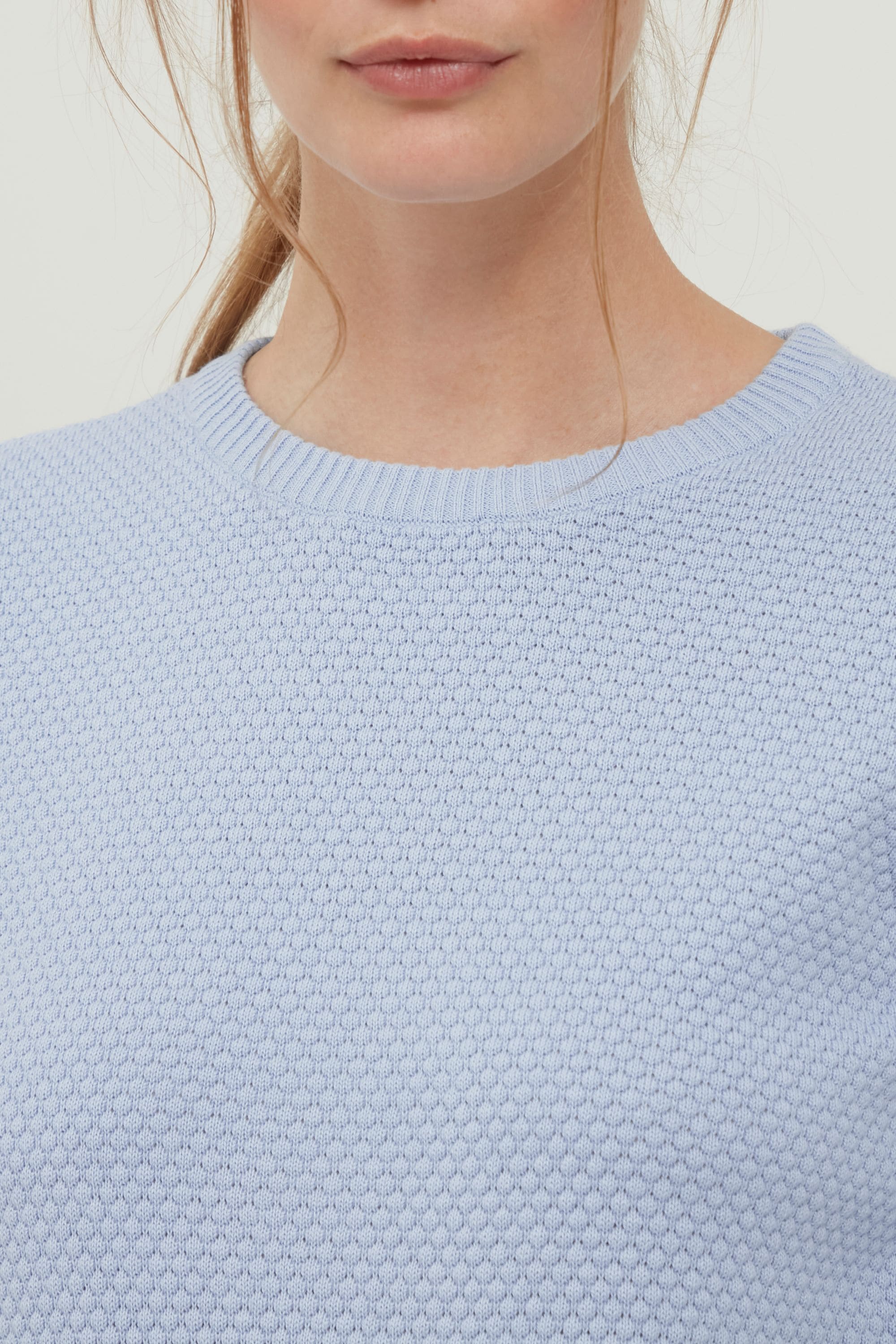 OXMO Strickfleece-Pullover »Strickpullover OXSarah«