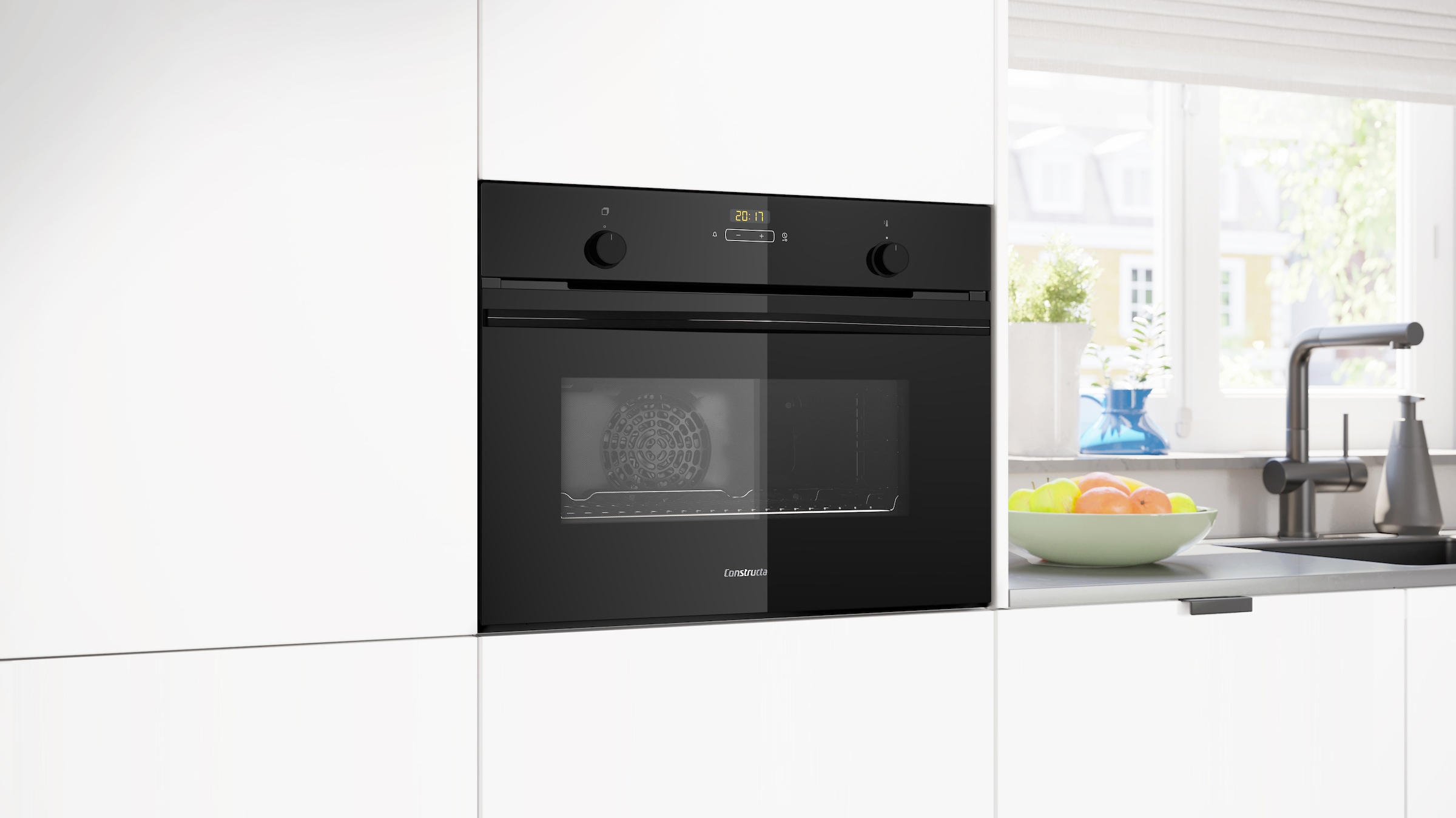 Constructa Backofen »CC4M61063« mit Teleskopauszug nachrüstbar mit Hydrolyse