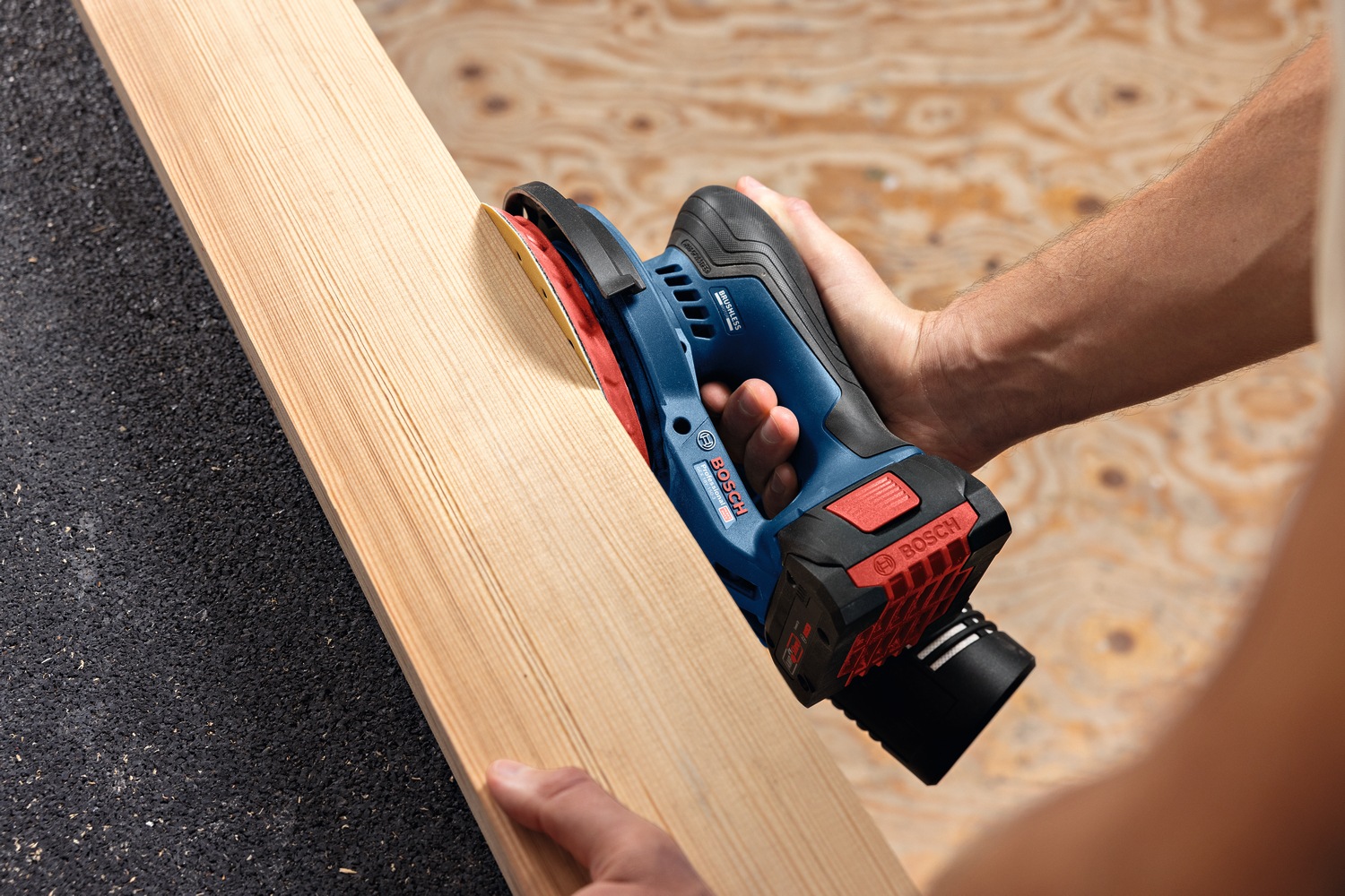 Bosch Professional Akku-Exzenterschleifer »»GEX 18V-150-3 solo«« in L-BOXX 162, ohne Akku, ohne Ladegerät