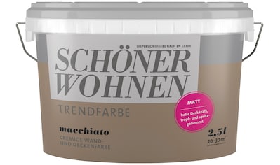SCHÖNER WOHNEN-Kollektion Wand- und Deckenfarbe »Trendfarbe Macchiato, matt« kaufen