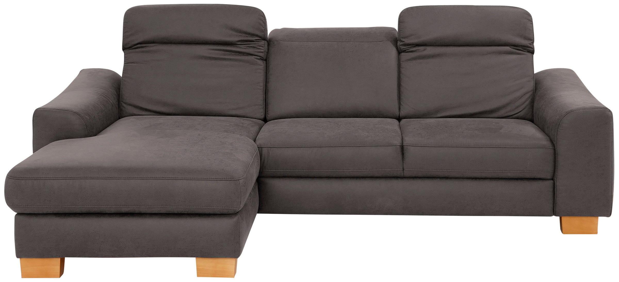 Home affaire Ecksofa »Dundee L-Form«, wahlweise mit Kopfteilverstellung und zusätzlich mit Bettfunktion