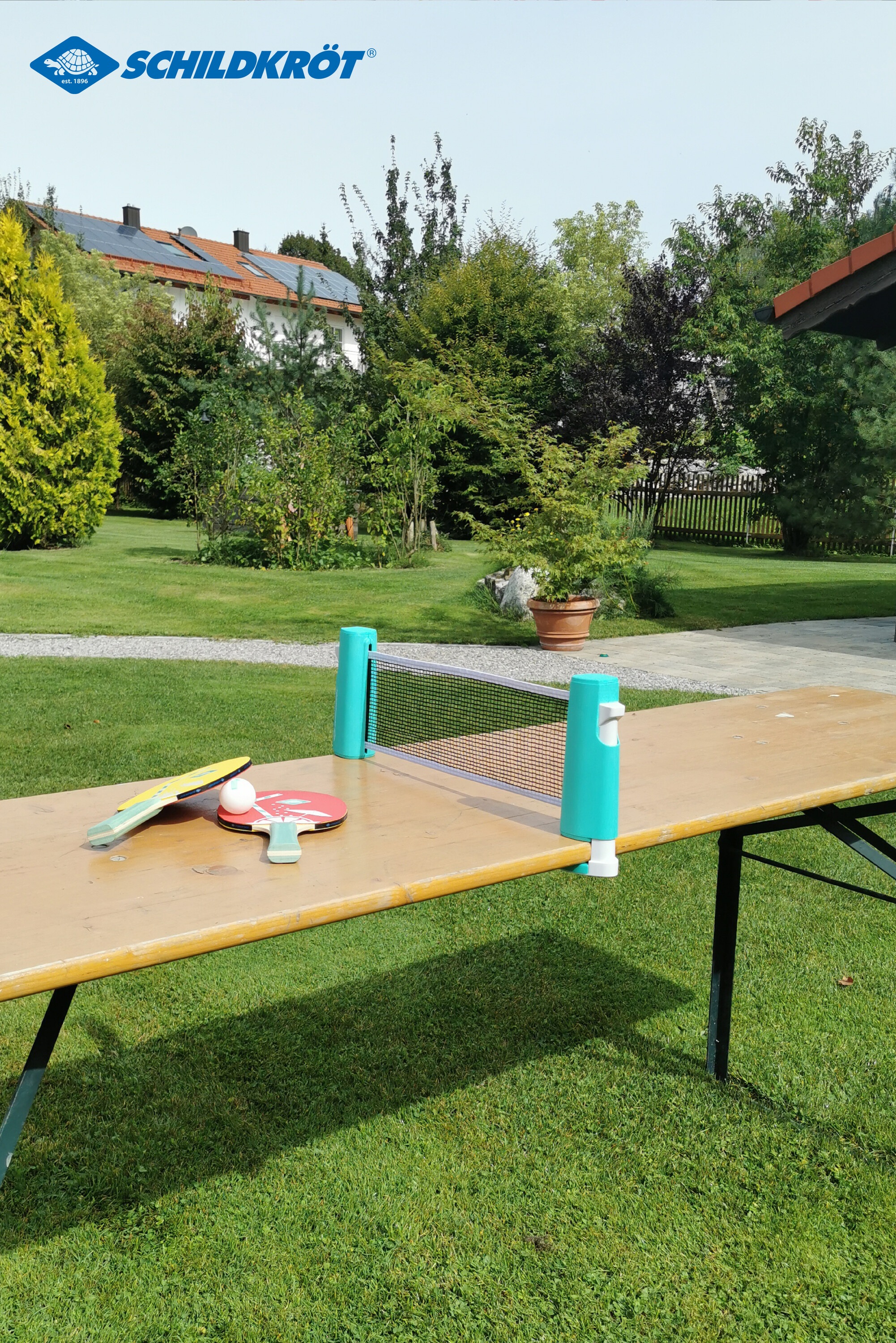 Schildkröt Tischtennisschläger »Schildkröt Tischtennis-Set Spin Tropical FSC« FSC