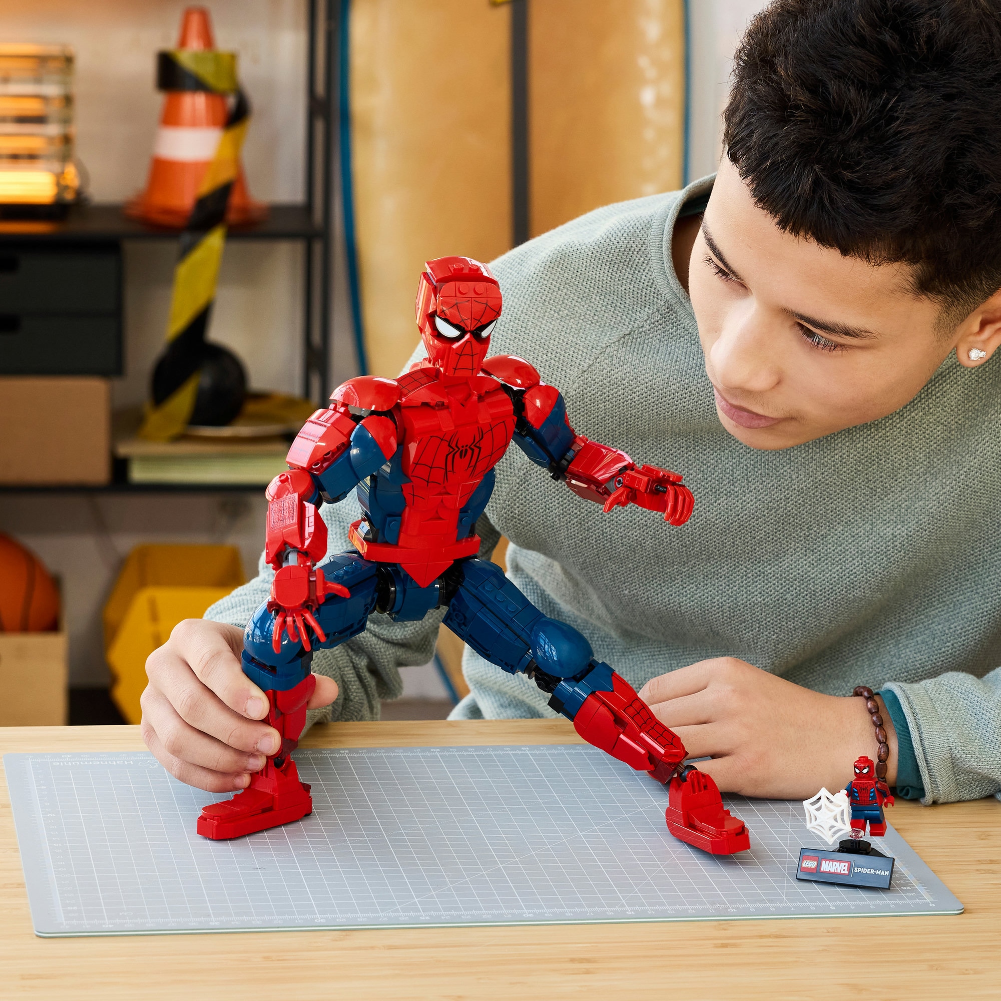 LEGO® Konstruktionsspielsteine »Spider-Man-Figur (76346), LEGO Super Heroes« Made in Europe