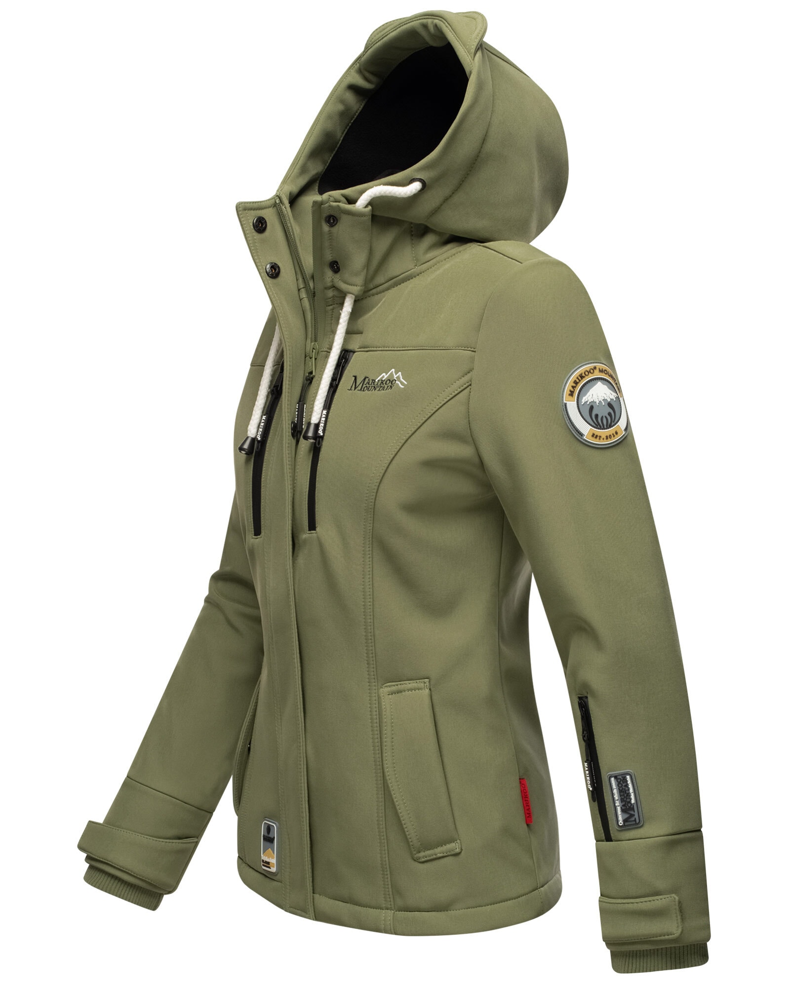 Marikoo Softshelljacke »Marikoo Kleinezicke Damen Softshell Jacke B864«