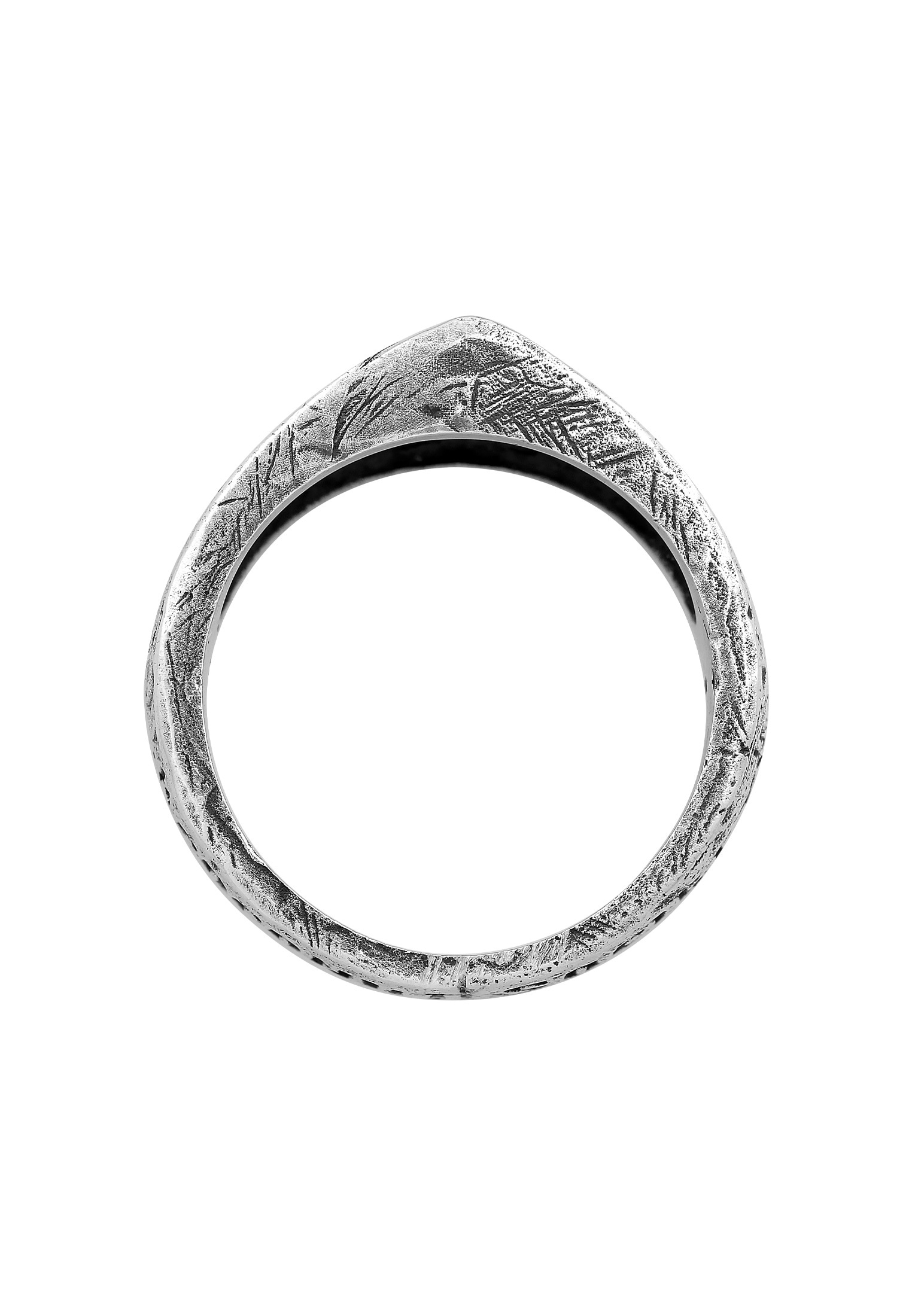 HAZE & GLORY Siegelring »Ring Herren Siegelring - Coconut Society 925 Silber«
