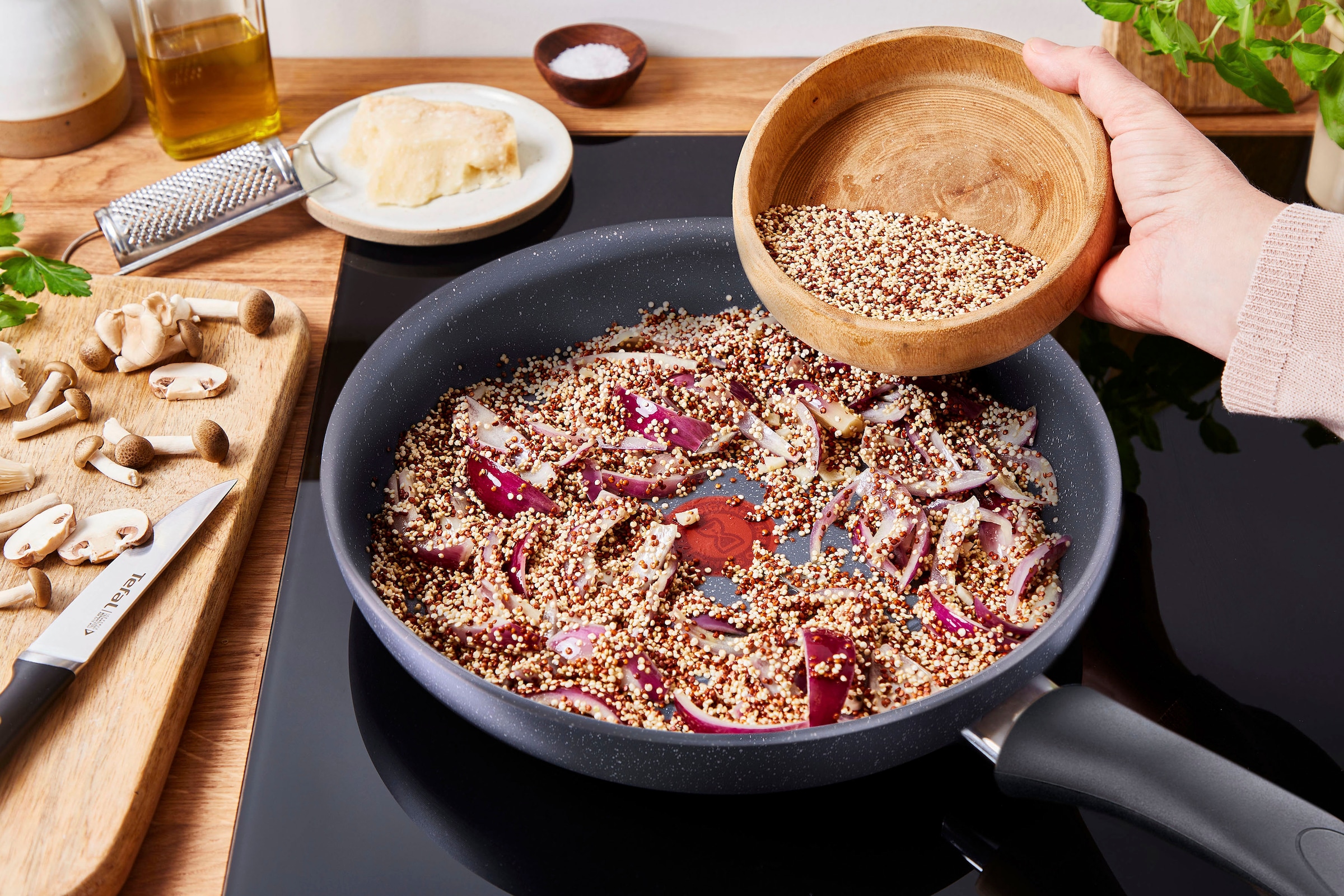 Tefal Bratpfanne »Healthy Chef«, Aluminium, (1 tlg.)