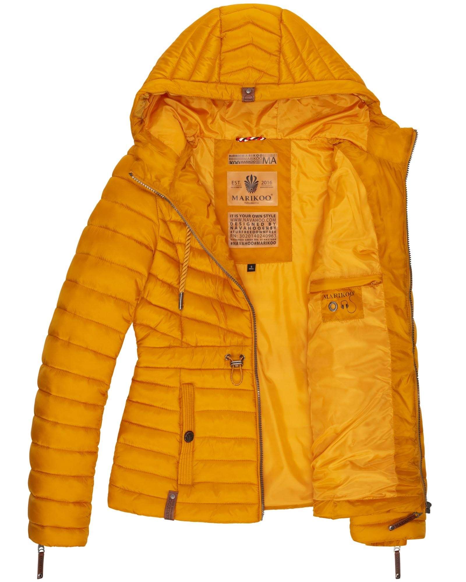 Marikoo Outdoorjacke »Marikoo Aniyaa Damen Stepp Jacke B867«