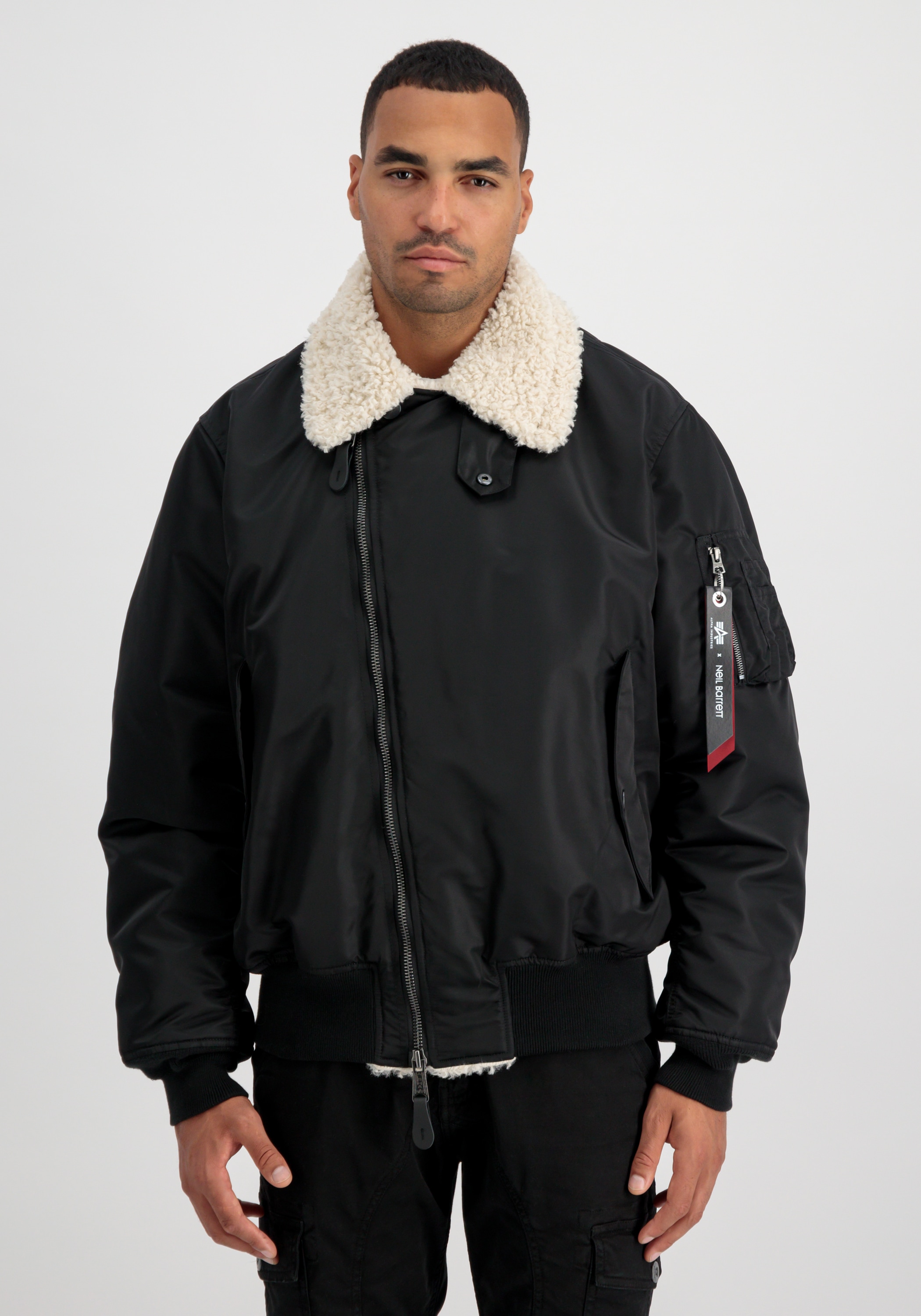 Alpha Industries Bomberjacke »Alpha Industries Men - Bomber Jackets NB MA-1 B-3 Biker Jacket«