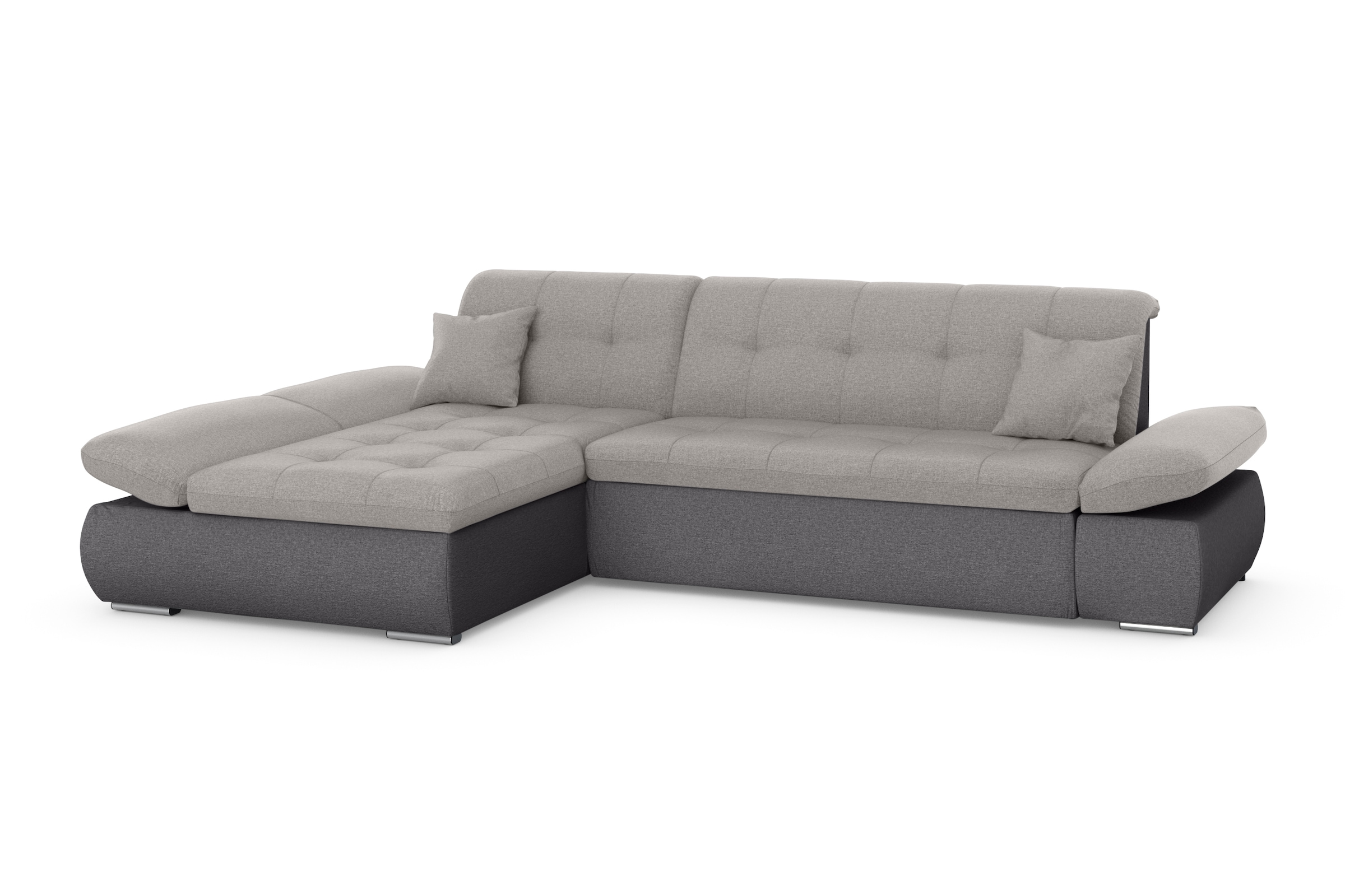 DOMO collection Ecksofa »Moric B/T/H 300/172/80 cm, auch in Cord, L-Form«, XXL-Format, wahlweise auch mit Bettfunktion und Armverstellung