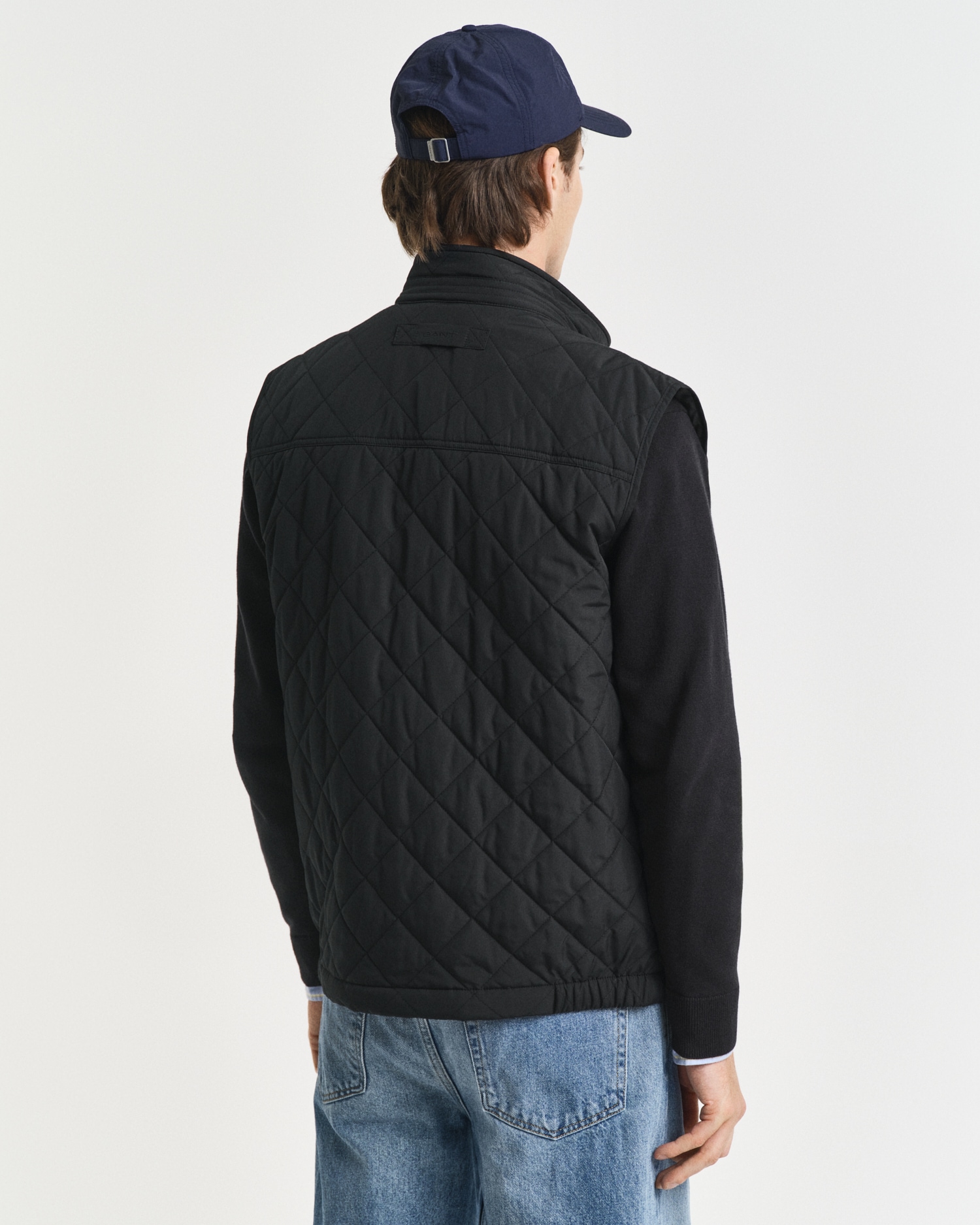 Gant Steppweste »QUILTED WINDCHEATER VEST« mit Wattierung aus recyceltem Polyester
