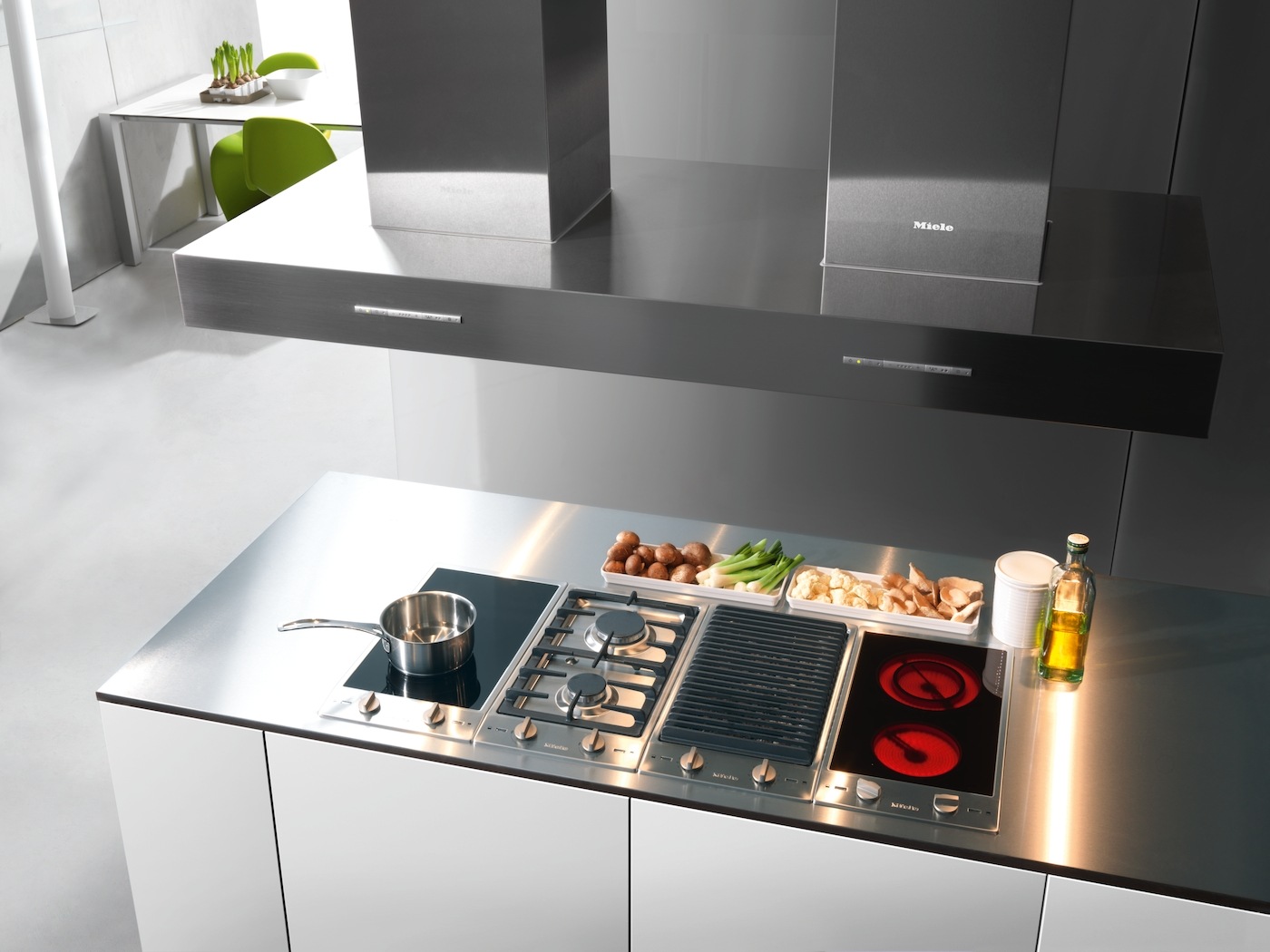 Miele Induktions-Kochfeld »CS 1212-1 I Edelstahl«