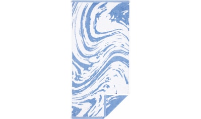 Egeria Badetuch »Marble«, (1 St.), graphisches Muster, 100% Baumwolle bei
