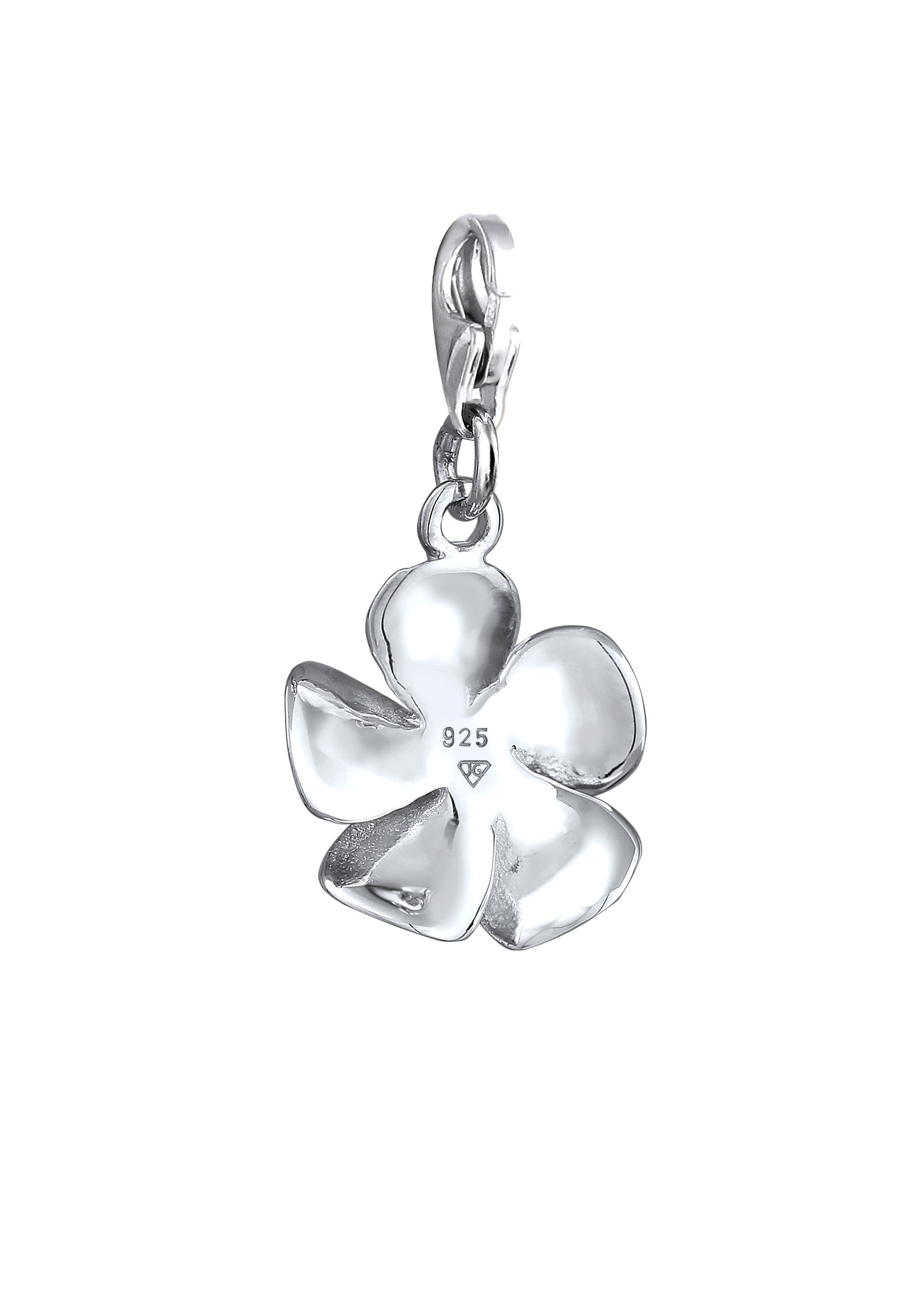 Nenalina Charm-Einhänger »Charm Anhänger Frangipani Blüte Flower 925 Silber«
